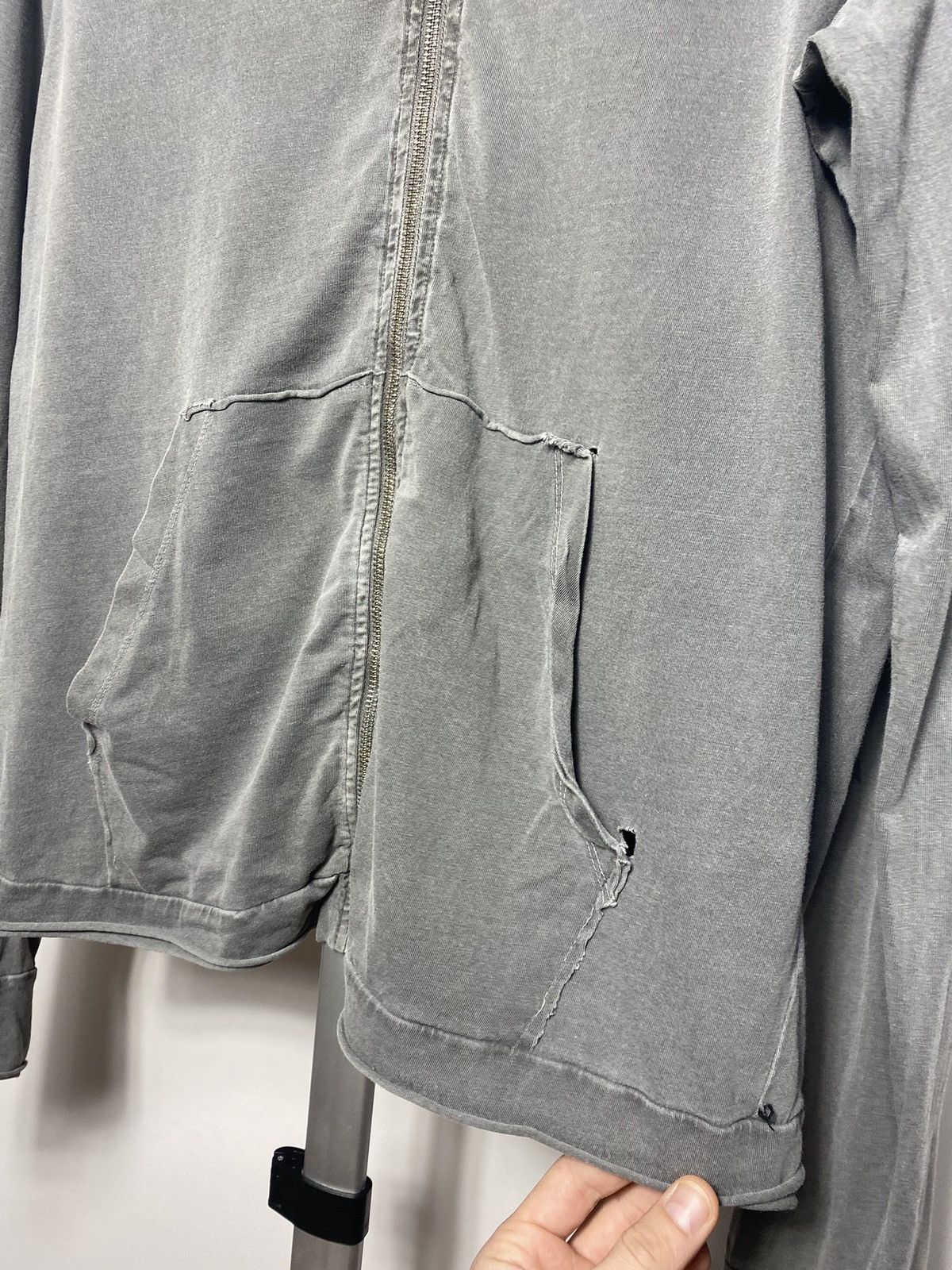 Diesel Black Gold Diesel black gold asymmetric distressed zipper sweatshirt Size US M / EU 48-50 / 2 - 4 Thumbnail