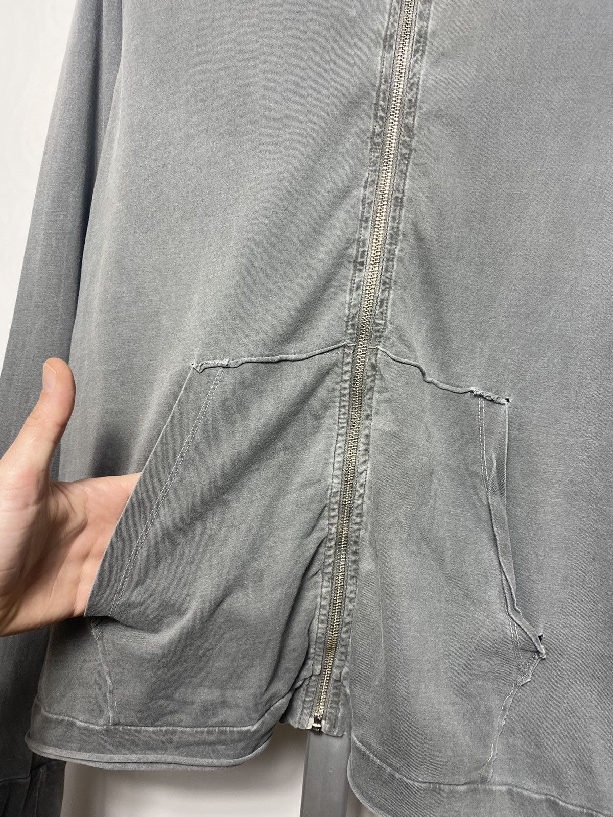 Diesel Black Gold Diesel black gold asymmetric distressed zipper sweatshirt Size US M / EU 48-50 / 2 - 7 Thumbnail