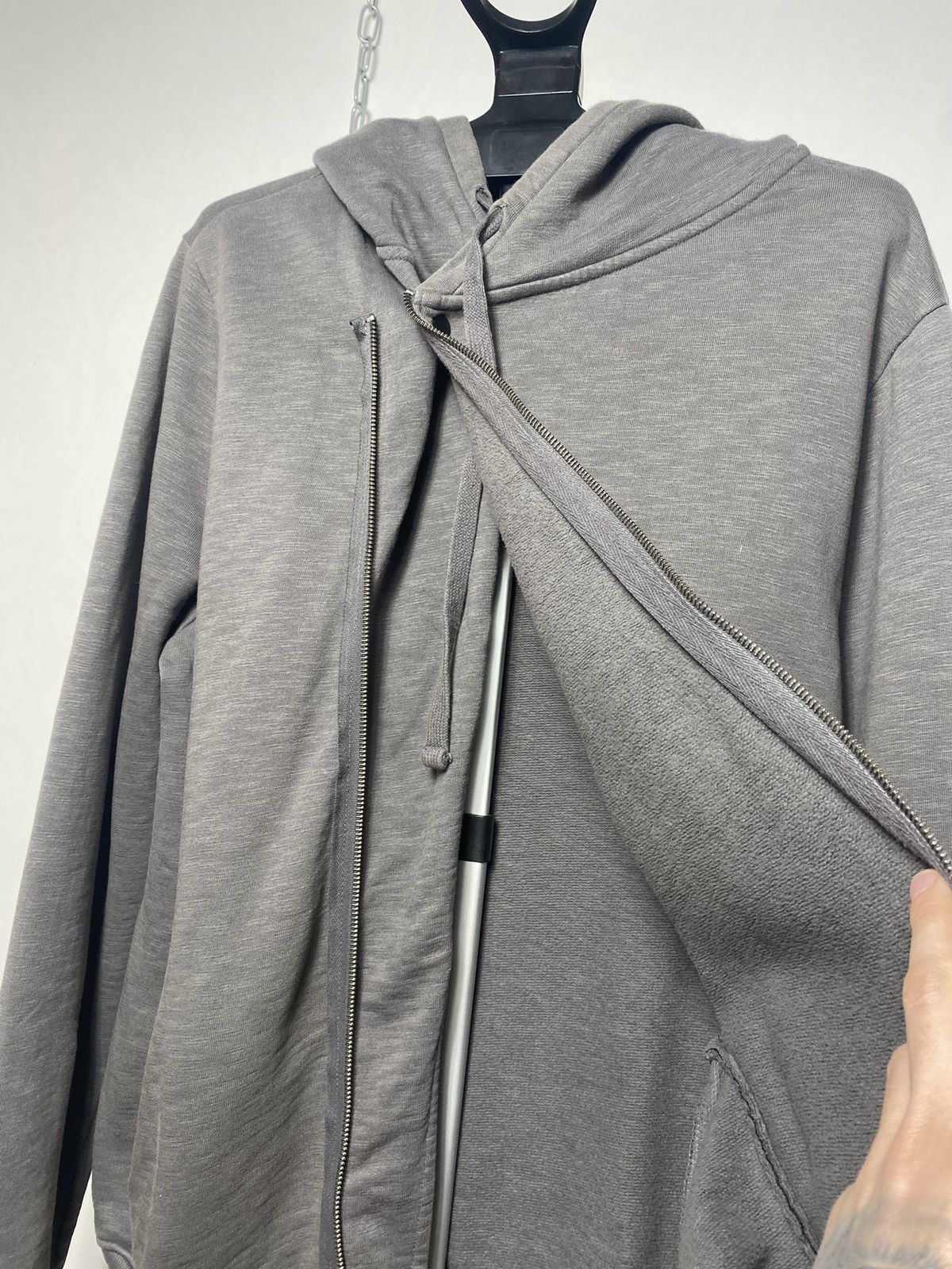Allsaints Allsaints rupesh biker asymmetric zip hoodie size L Size US L / EU 52-54 / 3 - 8 Thumbnail
