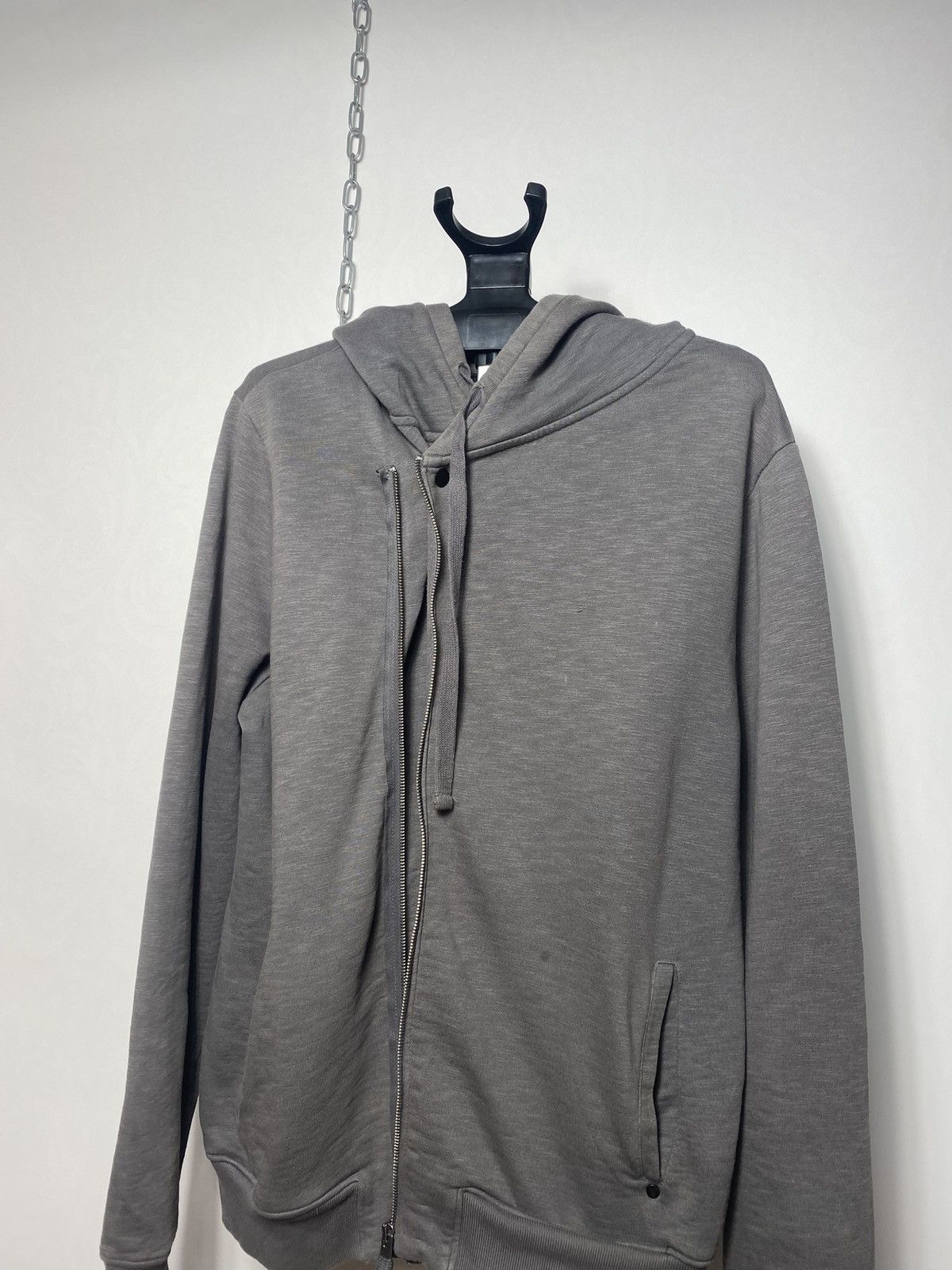 Allsaints Allsaints rupesh biker asymmetric zip hoodie size L Size US L / EU 52-54 / 3 - 7 Thumbnail