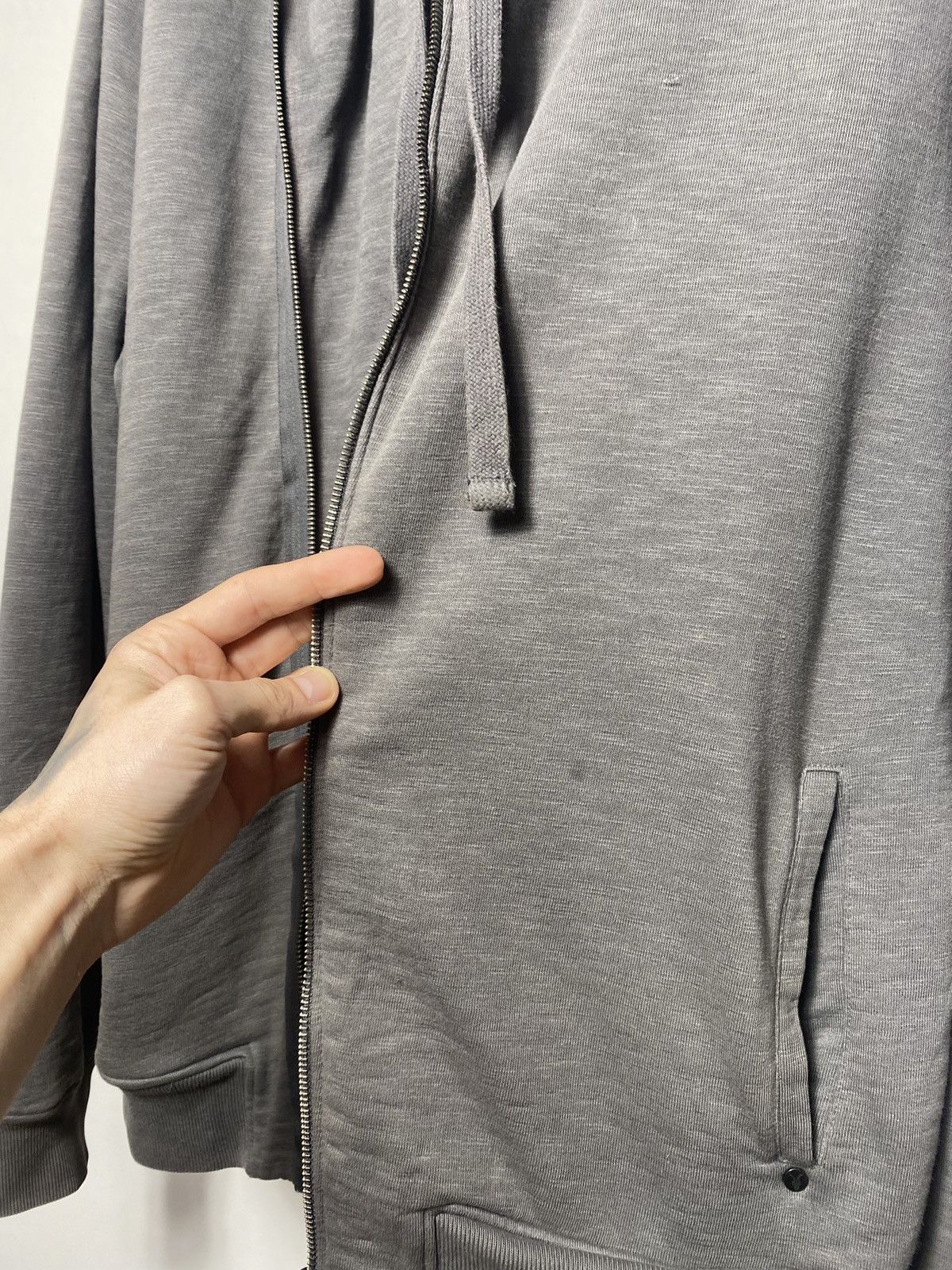 Allsaints Allsaints rupesh biker asymmetric zip hoodie size L Size US L / EU 52-54 / 3 - 9 Thumbnail