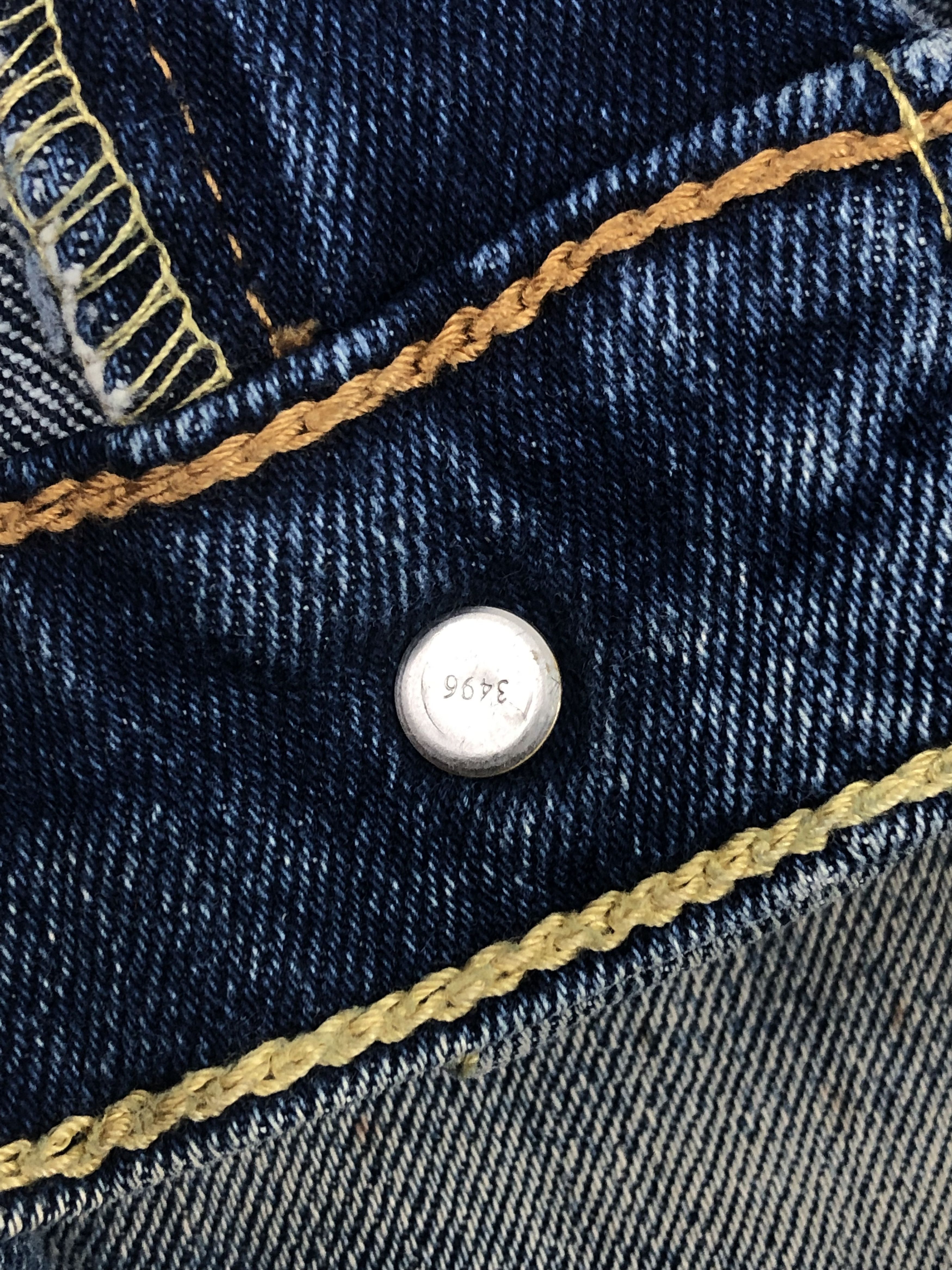 Levi's Vintage Levis 502 Faded Blue Jeans DP1550 Size US 32 / EU 48 - 13 Thumbnail