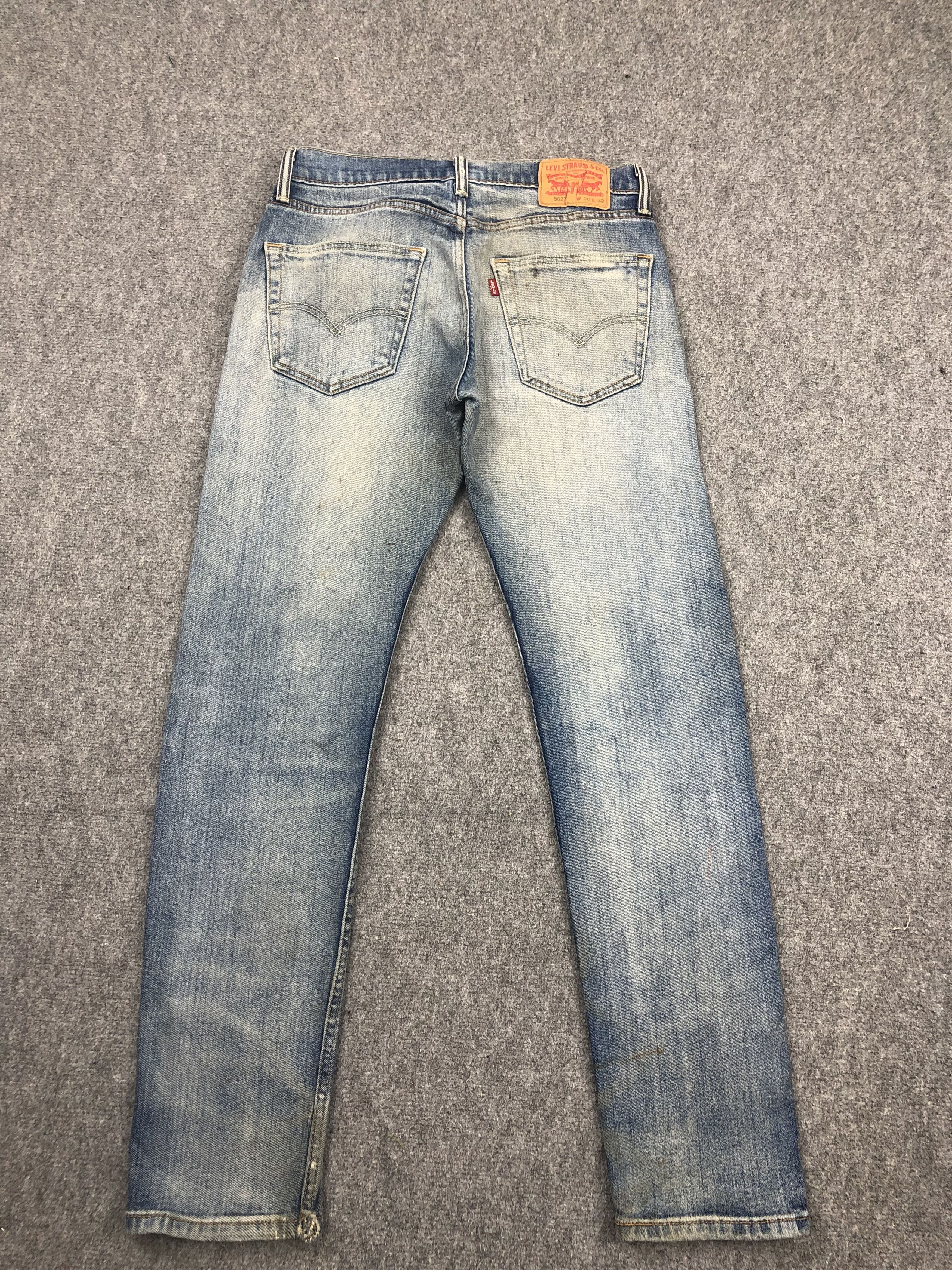 Levi's Vintage Levis 502 Faded Blue Jeans DP1550 Size US 32 / EU 48 - 3 Thumbnail