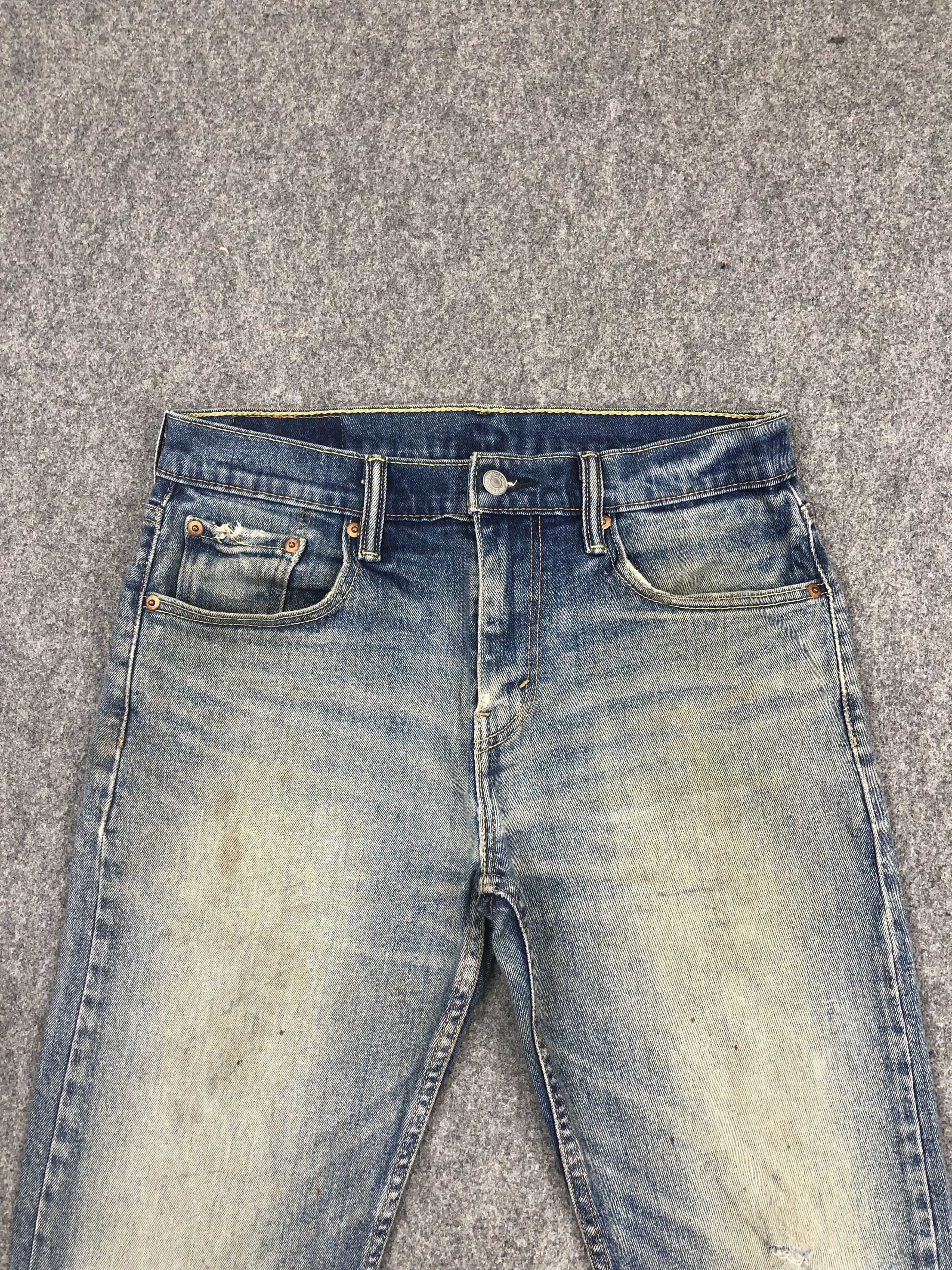 Levi's Vintage Levis 502 Faded Blue Jeans DP1550 Size US 32 / EU 48 - 2 Thumbnail