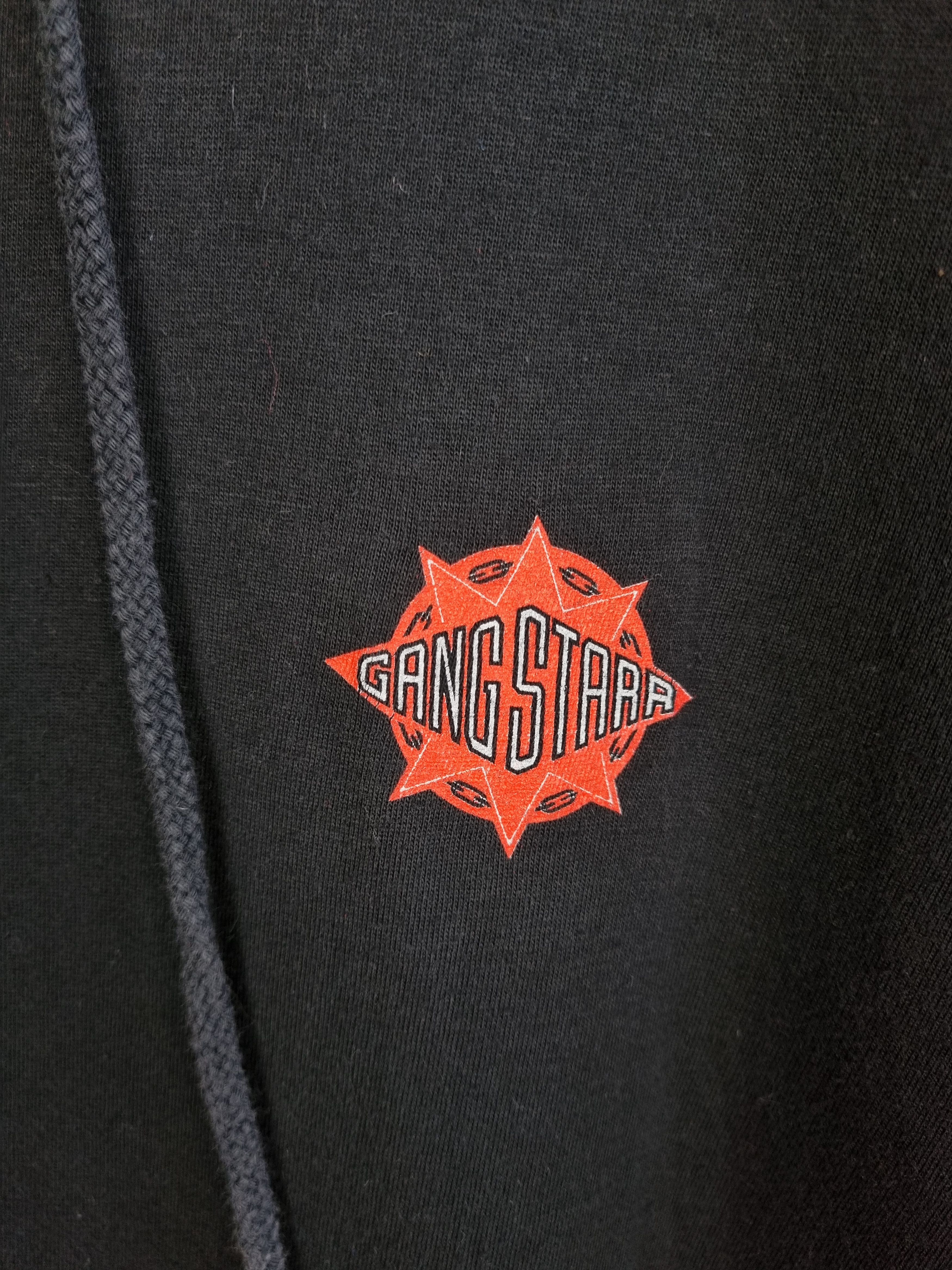 Band Tees × Rap Tees × Vintage 90s Rare Gang Starr single stitch Hard to Earn Hooded Tee Size US L / EU 52-54 / 3 - 4 Thumbnail