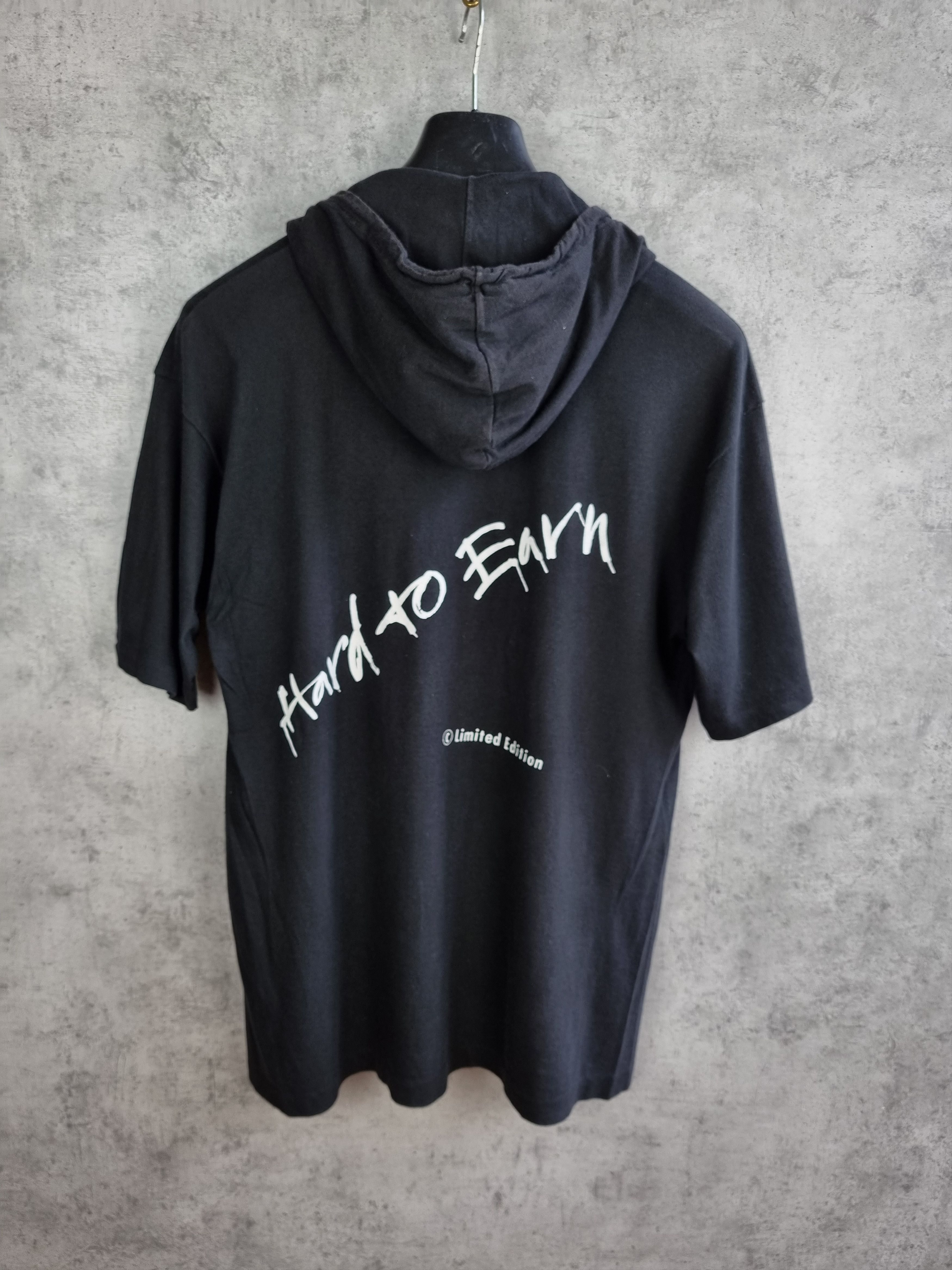 Band Tees × Rap Tees × Vintage 90s Rare Gang Starr single stitch Hard to Earn Hooded Tee Size US L / EU 52-54 / 3 - 1 Thumbnail