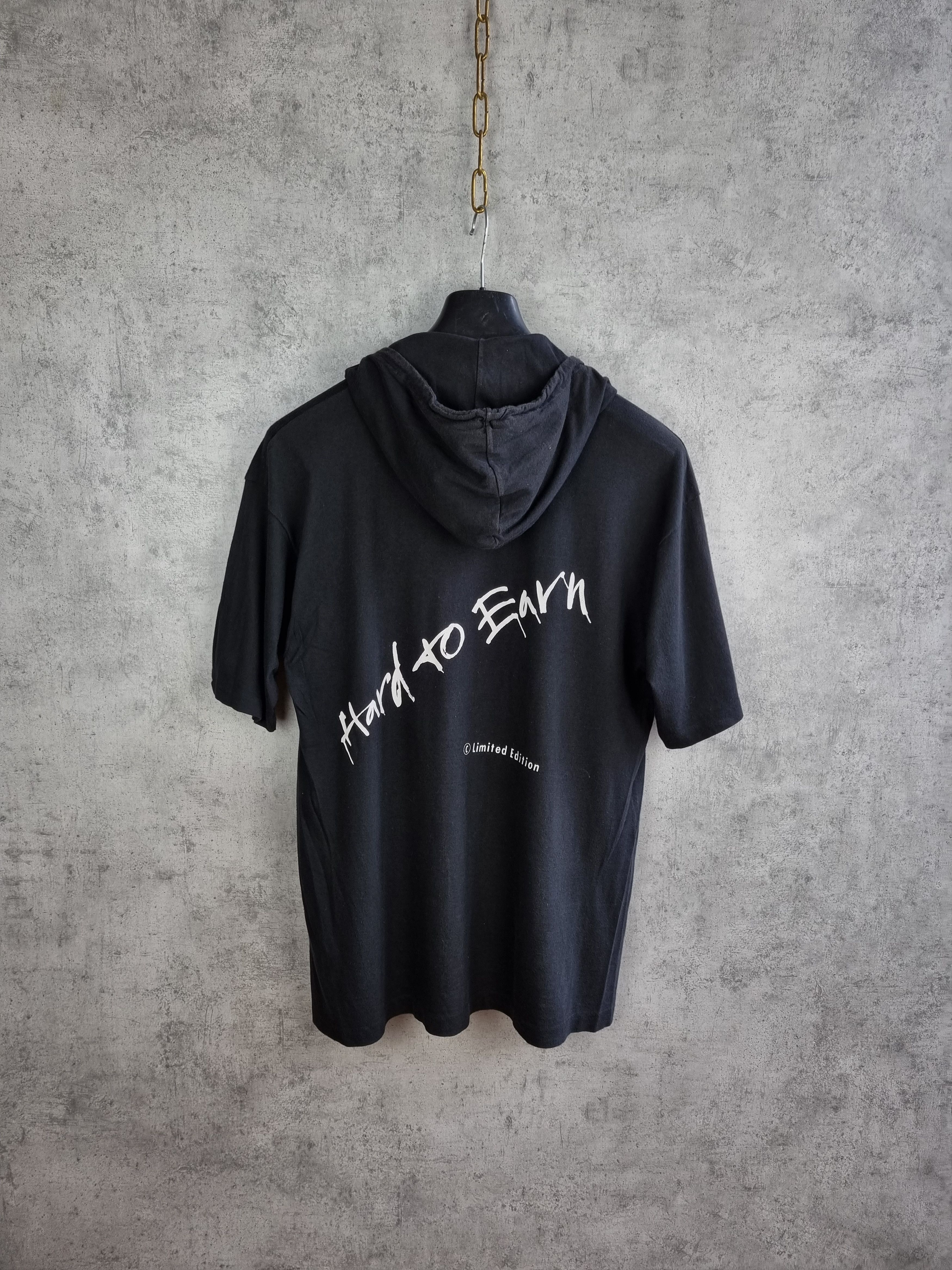Band Tees × Rap Tees × Vintage 90s Rare Gang Starr single stitch Hard to Earn Hooded Tee Size US L / EU 52-54 / 3 - 2 Thumbnail