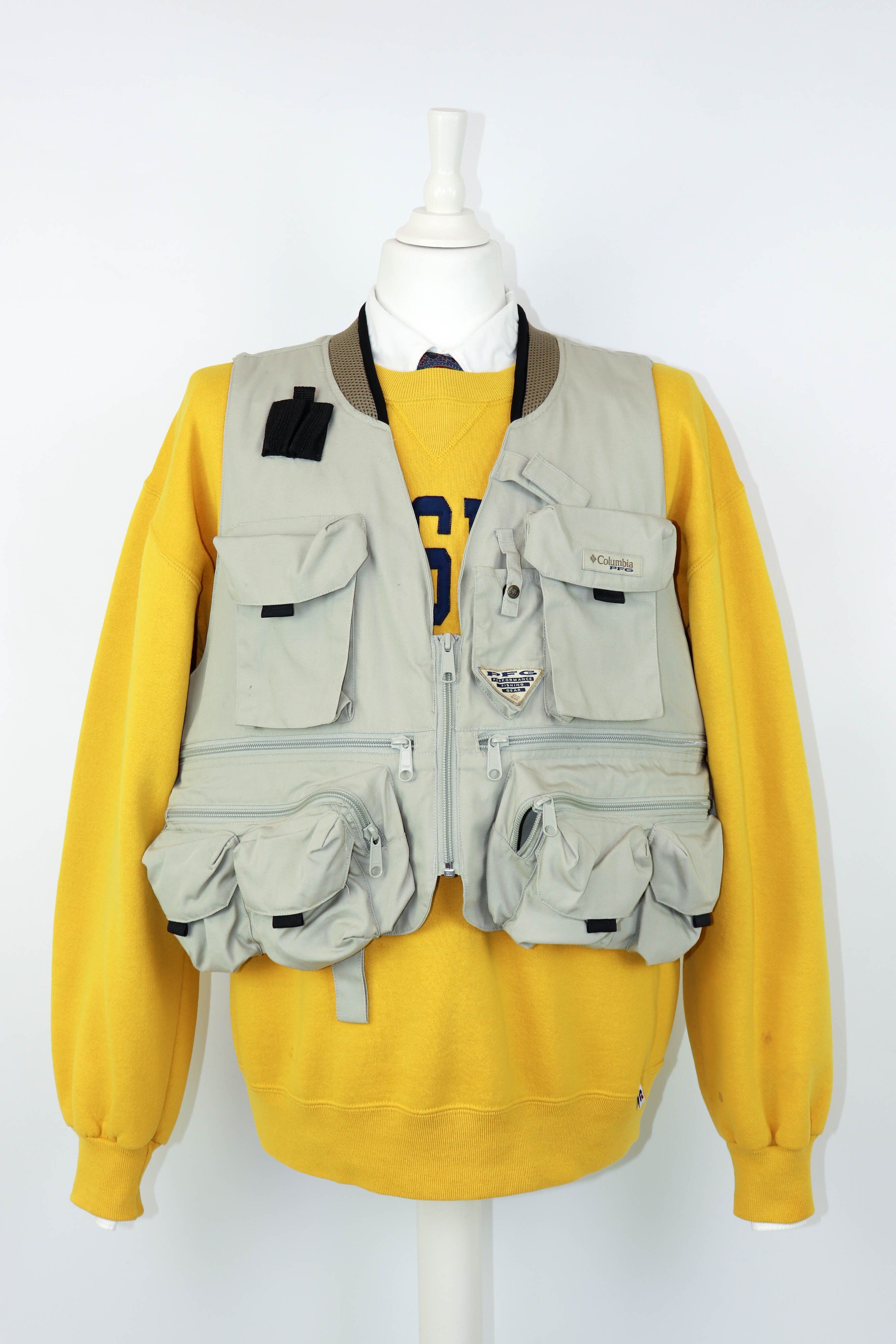 Columbia Columbia PFG Fish Utility Cargo Multipocket Waistcoat Vest Size US L / EU 52-54 / 3 - 3 Thumbnail