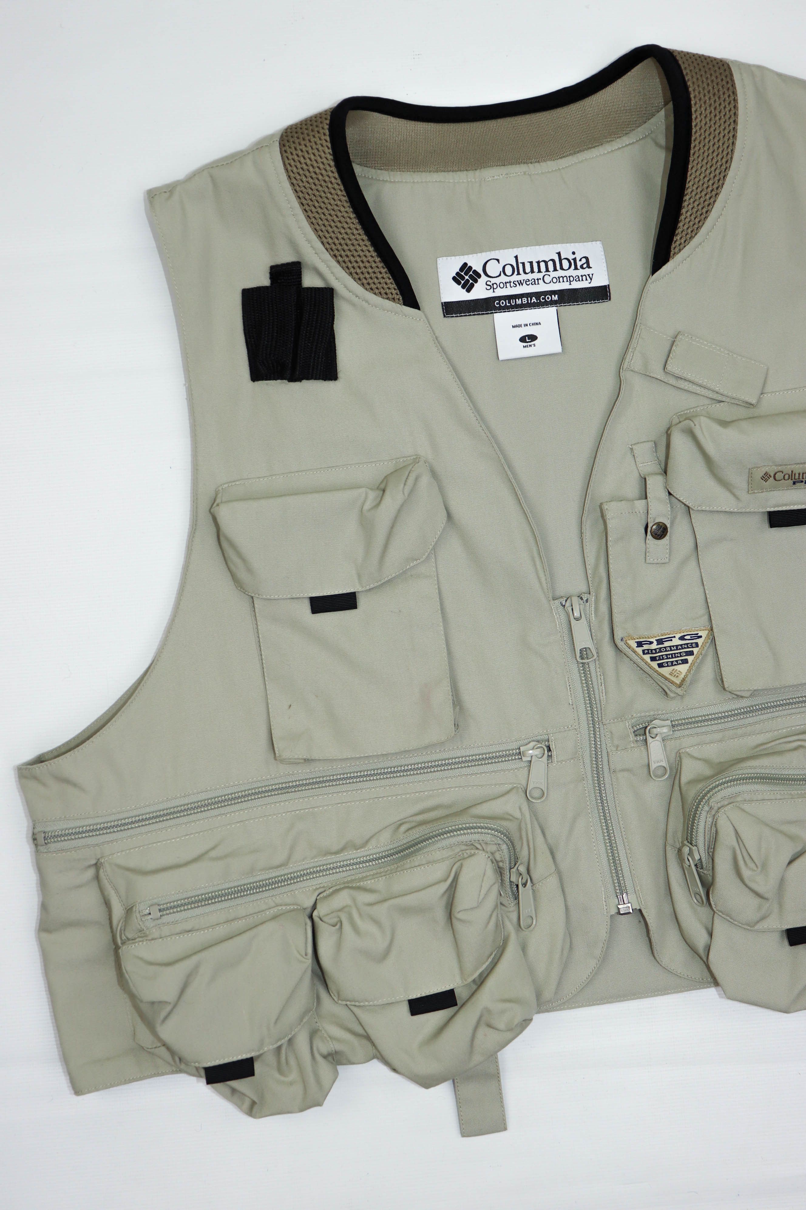 Columbia Columbia PFG Fish Utility Cargo Multipocket Waistcoat Vest Size US L / EU 52-54 / 3 - 7 Thumbnail