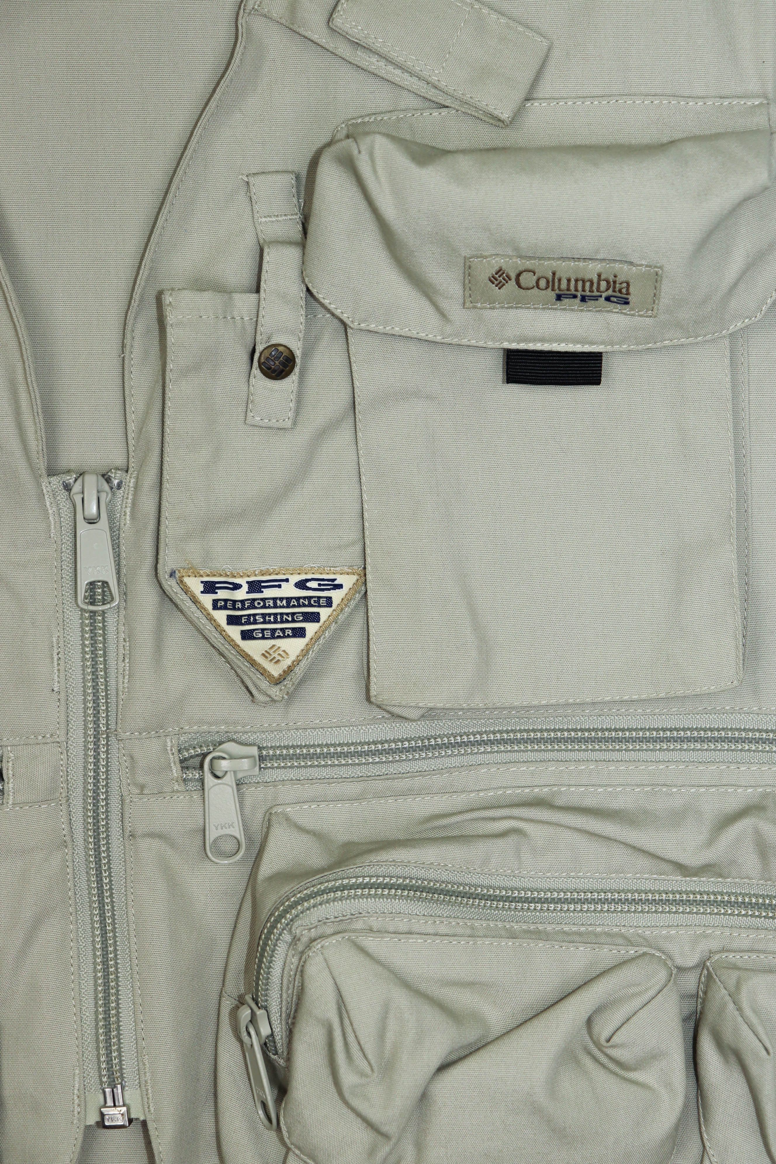 Columbia Columbia PFG Fish Utility Cargo Multipocket Waistcoat Vest Size US L / EU 52-54 / 3 - 8 Thumbnail