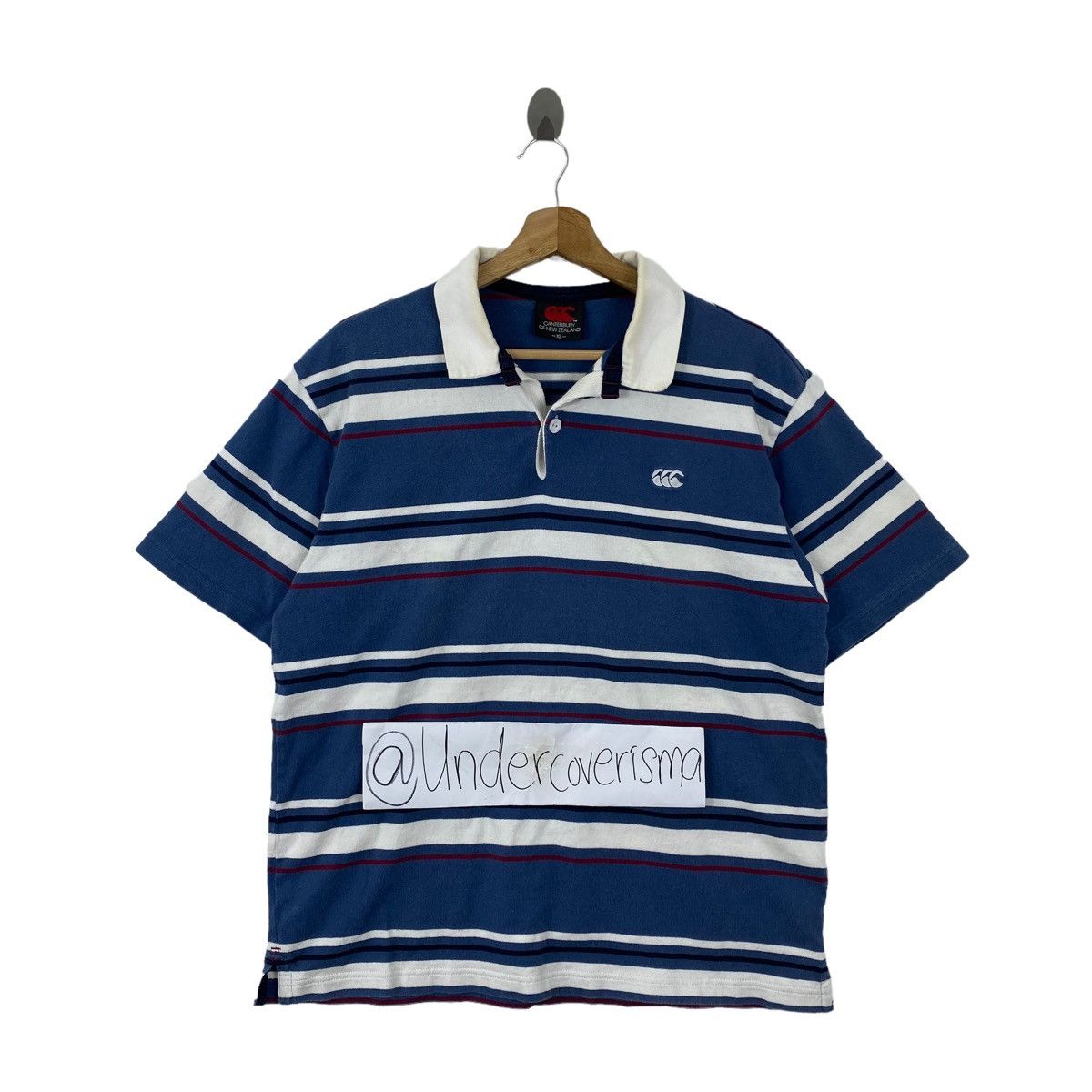 Canterbury of New Zealand CANTERBURY Of NEW ZEALAND Small Embroidered Logo Collar Size US XL / EU 56 / 4 - 1 Thumbnail