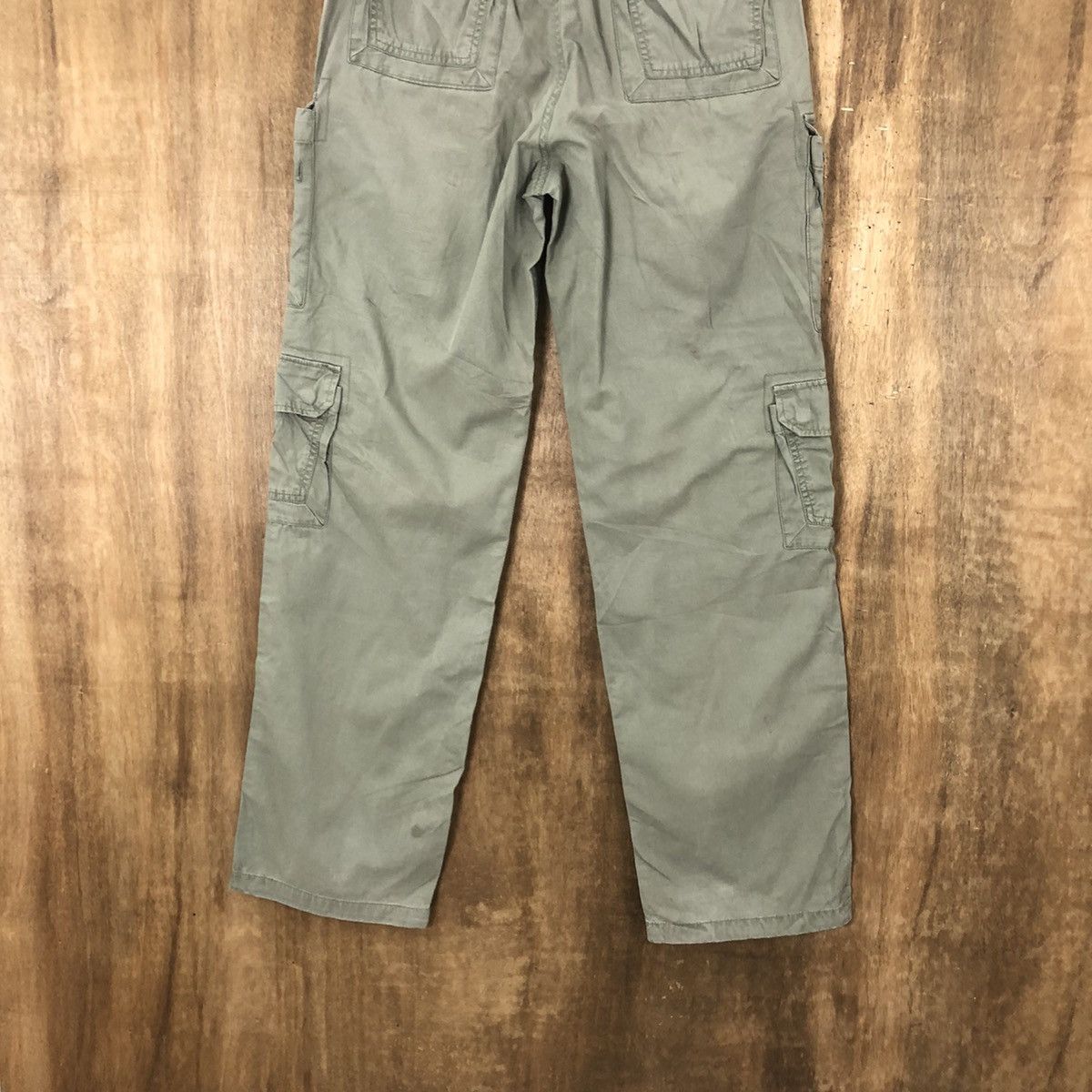 Japanese Brand Jambang EE Green bush Cargo Multipocket Pants #6327 Size US 31 - 8 Thumbnail