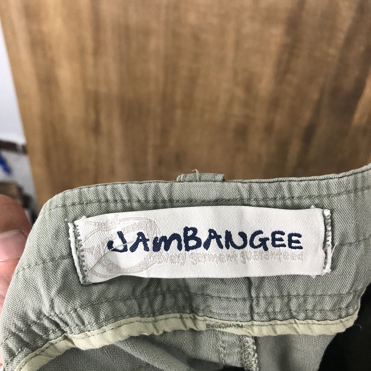 Japanese Brand Jambang EE Green bush Cargo Multipocket Pants #6327 Size US 31 - 11 Thumbnail
