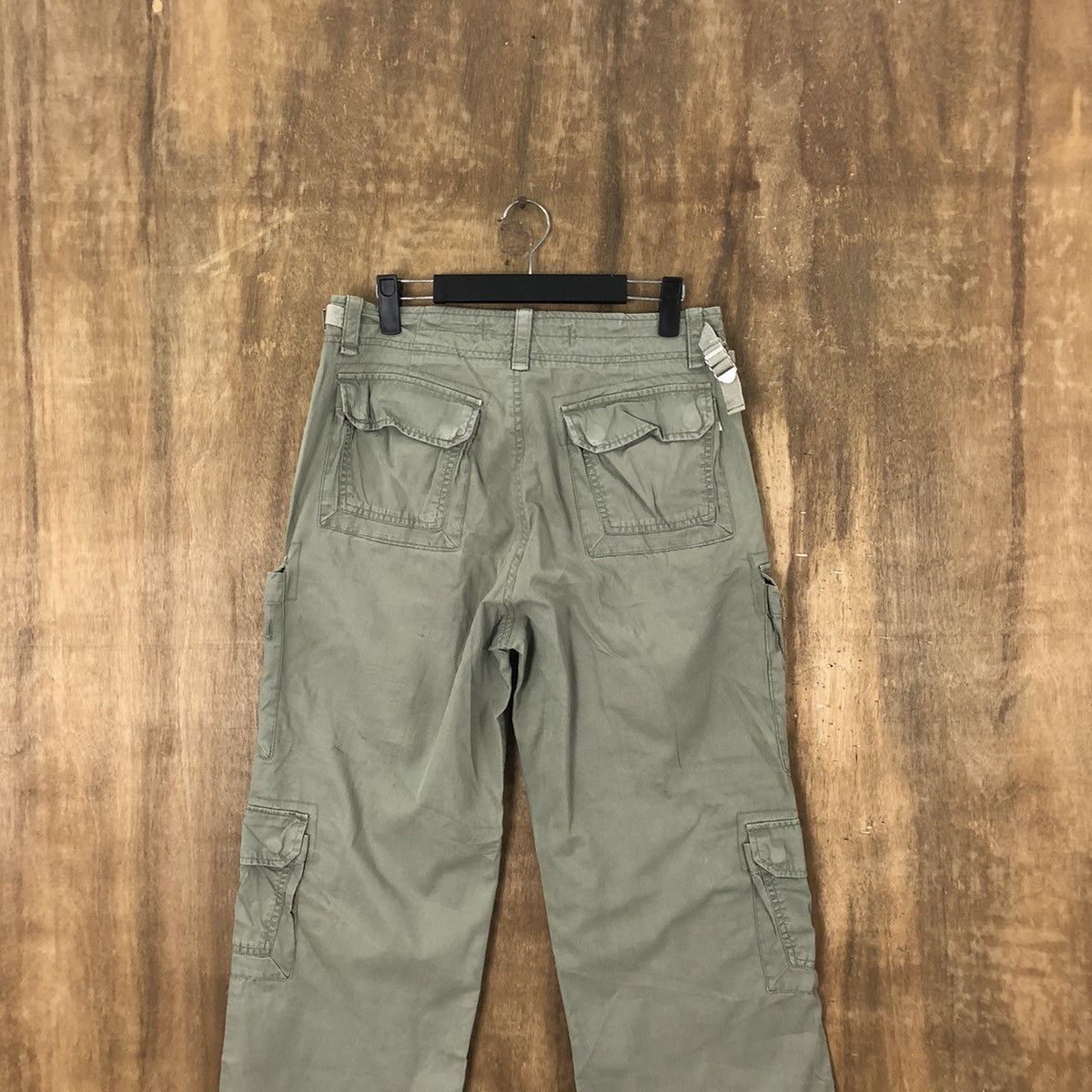 Japanese Brand Jambang EE Green bush Cargo Multipocket Pants #6327 Size US 31 - 7 Thumbnail