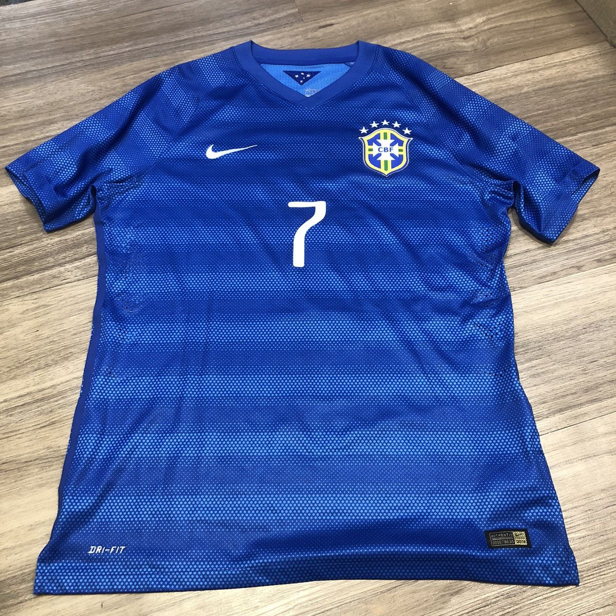 Brazil 14/15 player issue away #7 Hulk