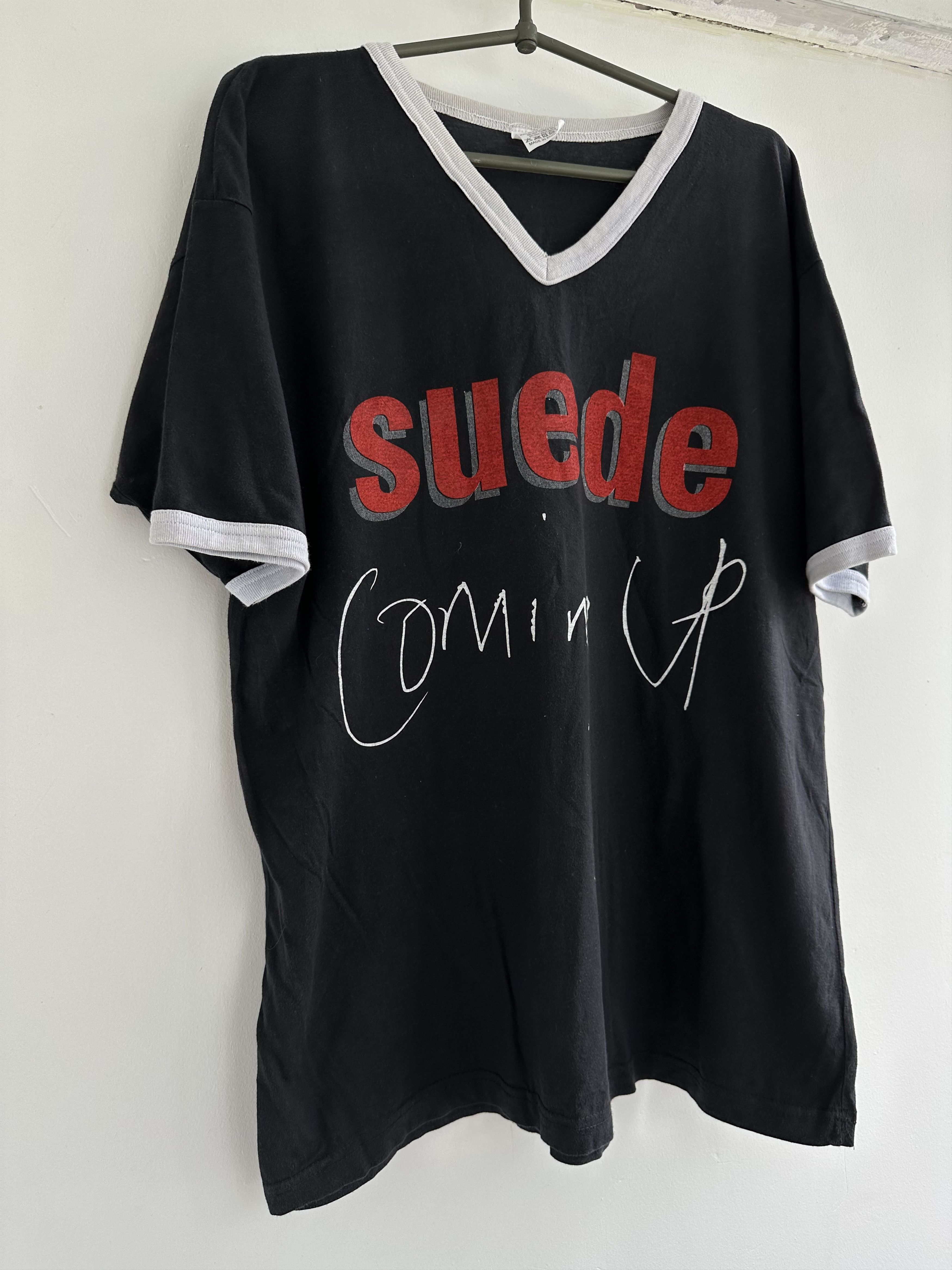 Band Tees VERY RARE Vintage 1997 Suede Rock Band T-Shirt Size US XL / EU 56 / 4 - 4 Thumbnail