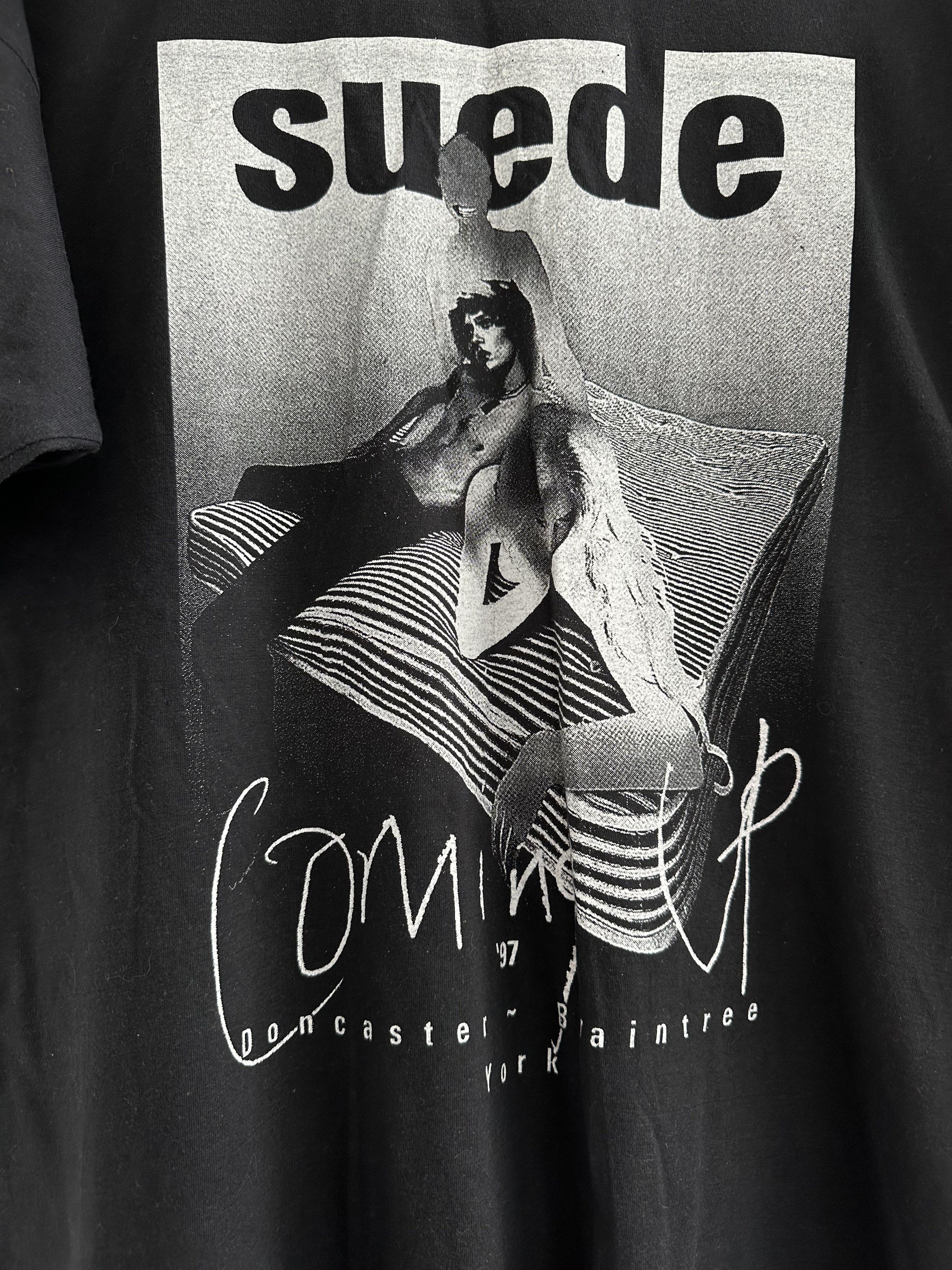 Band Tees VERY RARE Vintage 1997 Suede Rock Band T-Shirt Size US XL / EU 56 / 4 - 6 Thumbnail