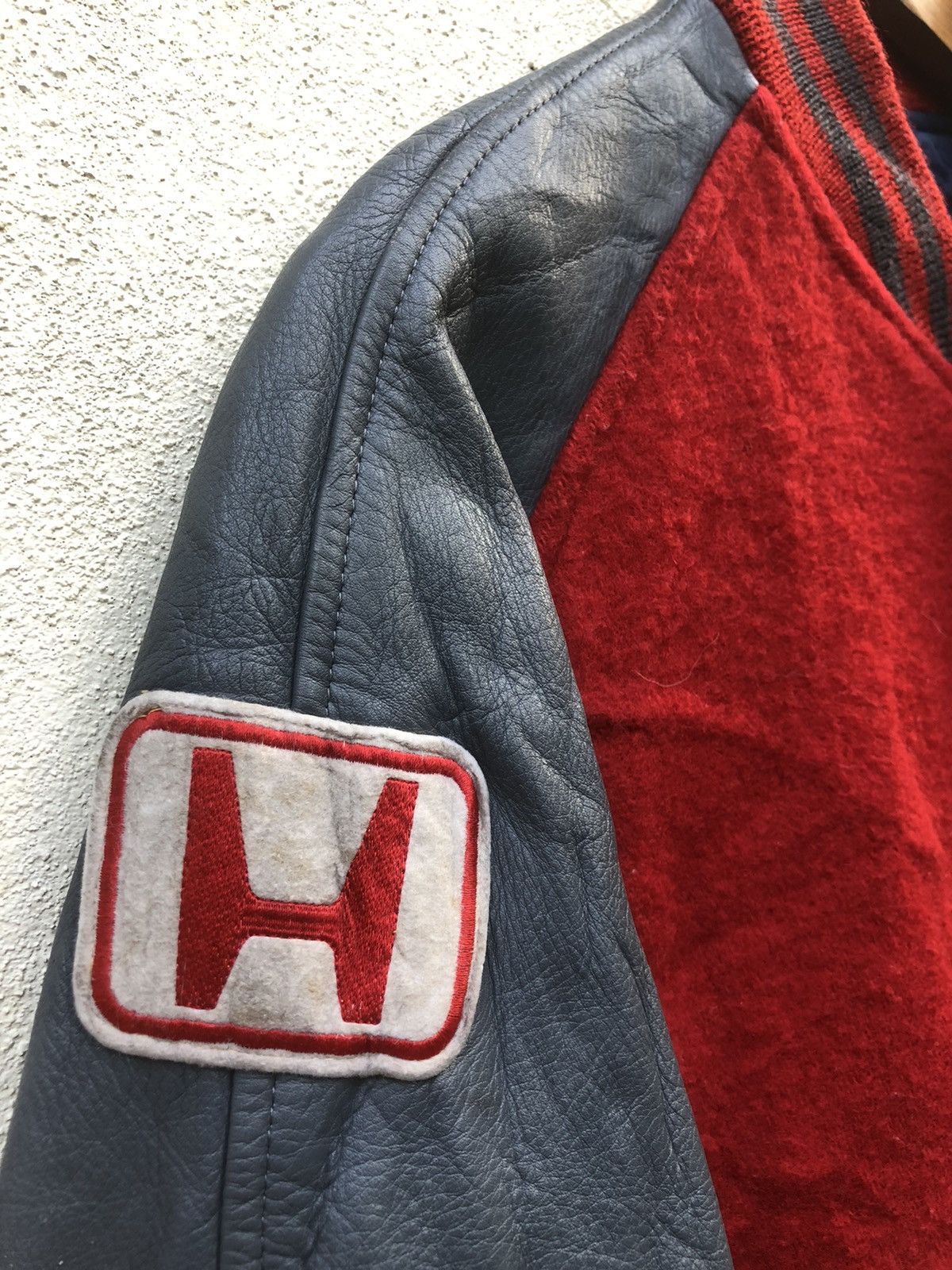 Honda 🔥LAST CALL‼️Varsity HONDA TYPE R Twin Cam Leather Jacket M Size US M / EU 48-50 / 2 - 4 Thumbnail