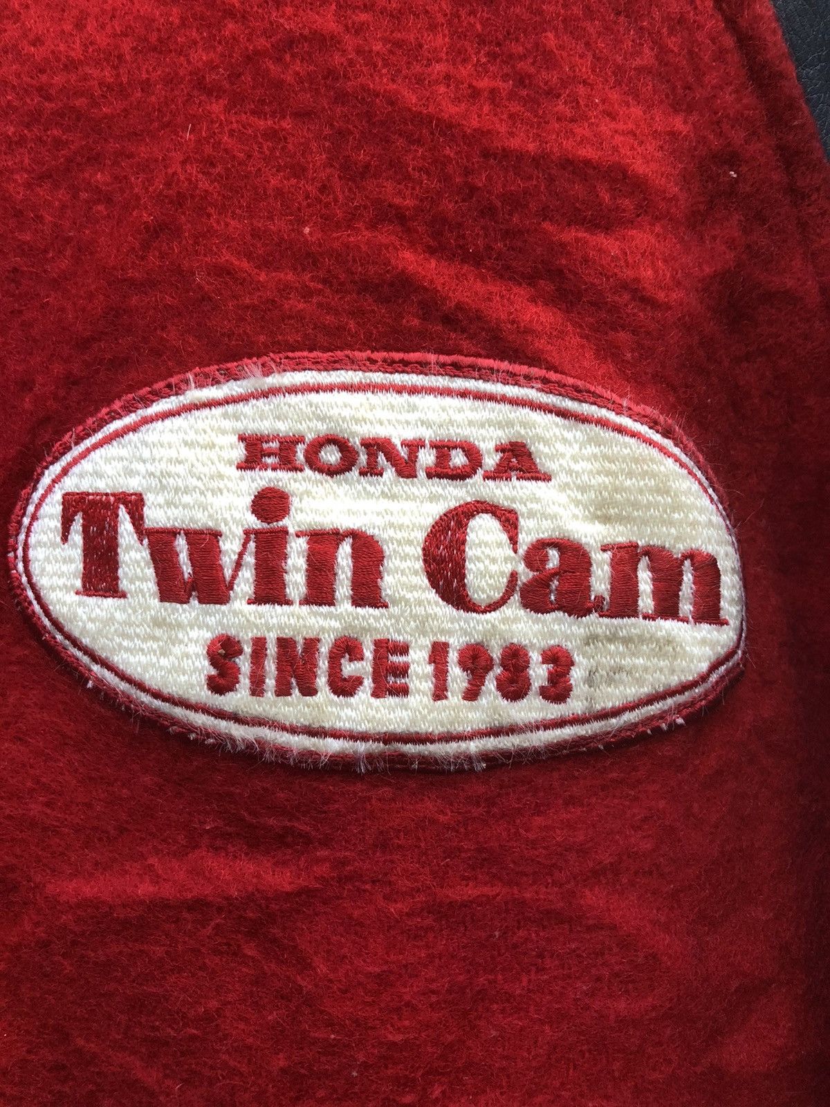 Honda 🔥LAST CALL‼️Varsity HONDA TYPE R Twin Cam Leather Jacket M Size US M / EU 48-50 / 2 - 3 Thumbnail