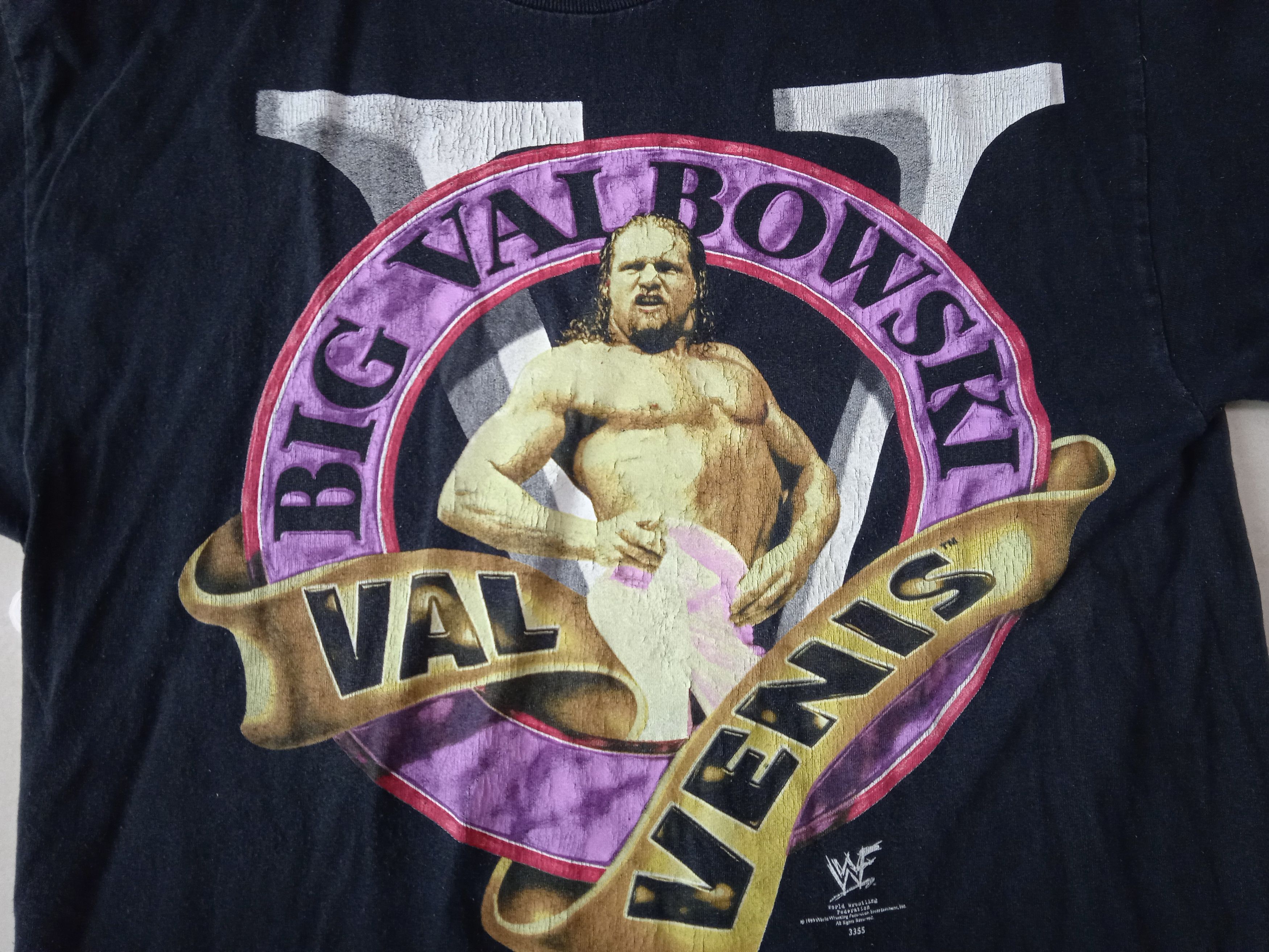 WWF Vintage 90s WWF Val Venis T-Shirt Wrestling Attitude Era Size US L / EU 52-54 / 3 - 4 Thumbnail