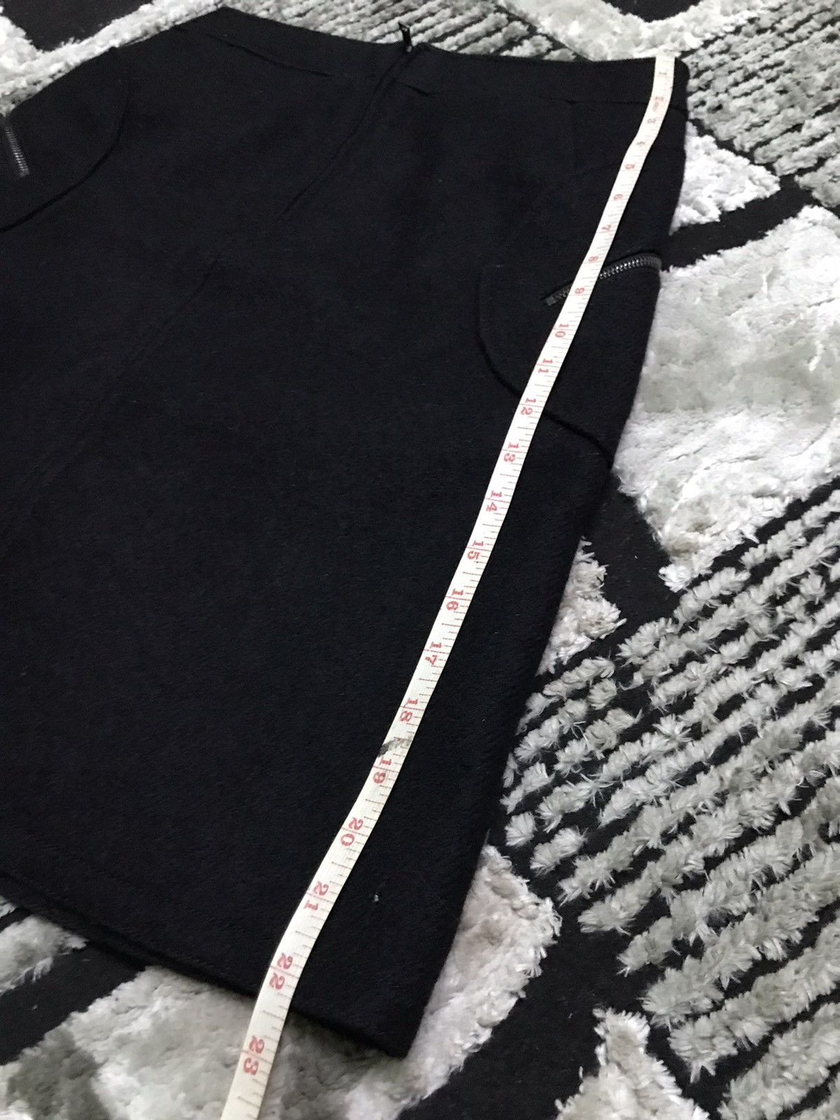 Prada Prada wool skirt by riri zip Size US 29 - 13 Thumbnail