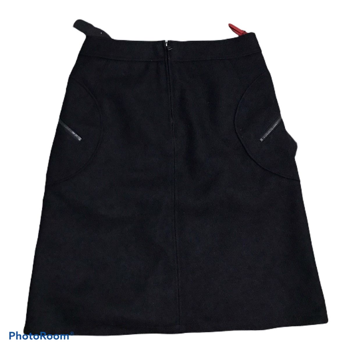 Prada Prada wool skirt by riri zip Size US 29 - 6 Thumbnail