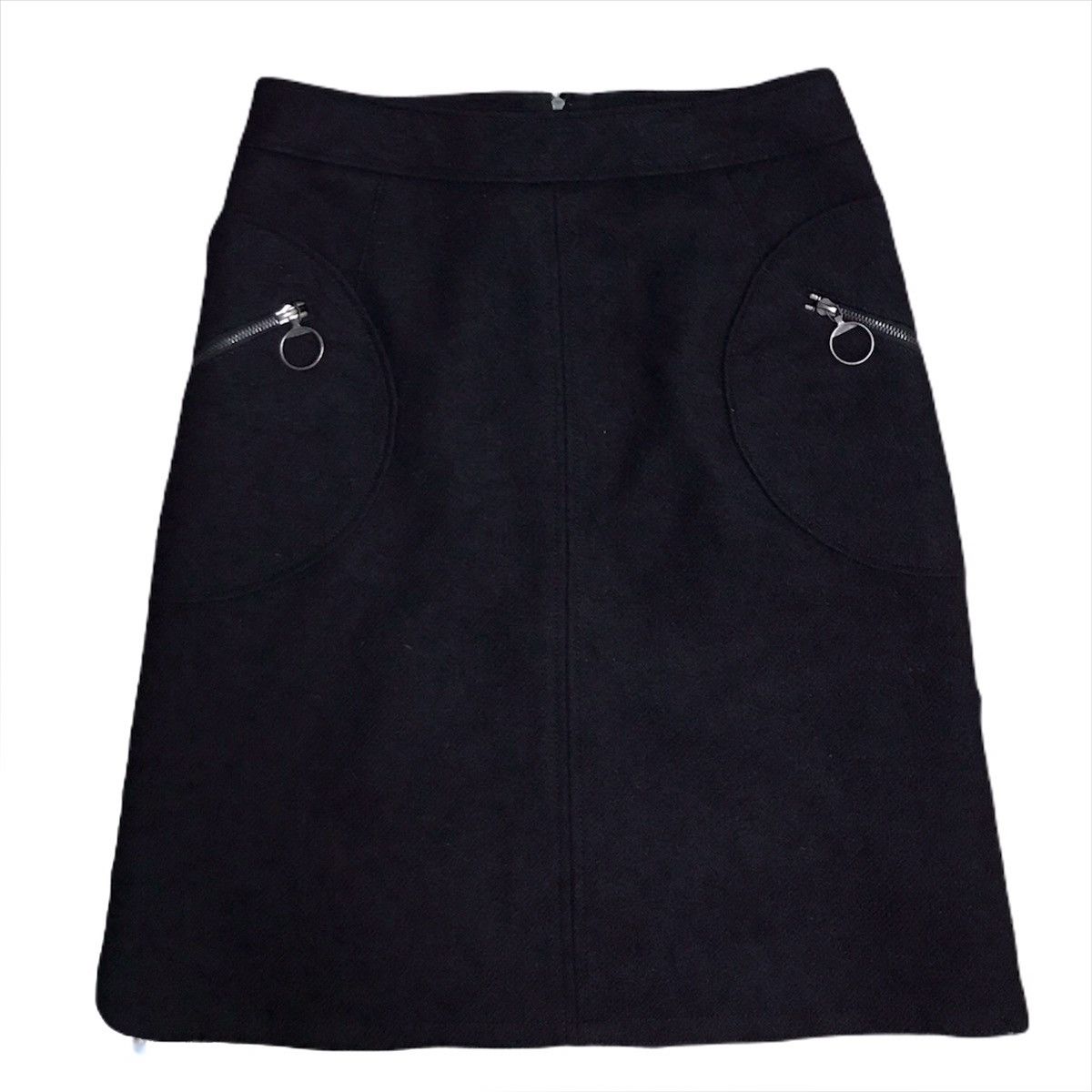 Prada Prada wool skirt by riri zip Size US 29 - 5 Thumbnail