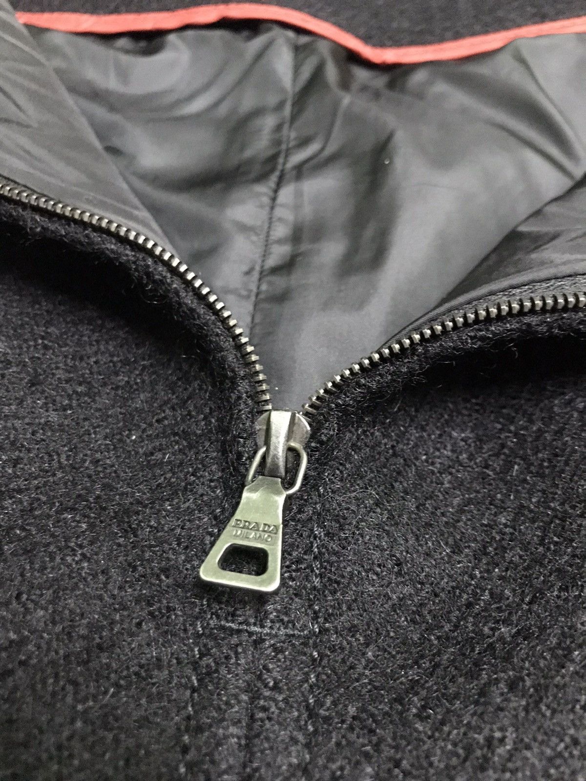 Prada Prada wool skirt by riri zip Size US 29 - 7 Thumbnail