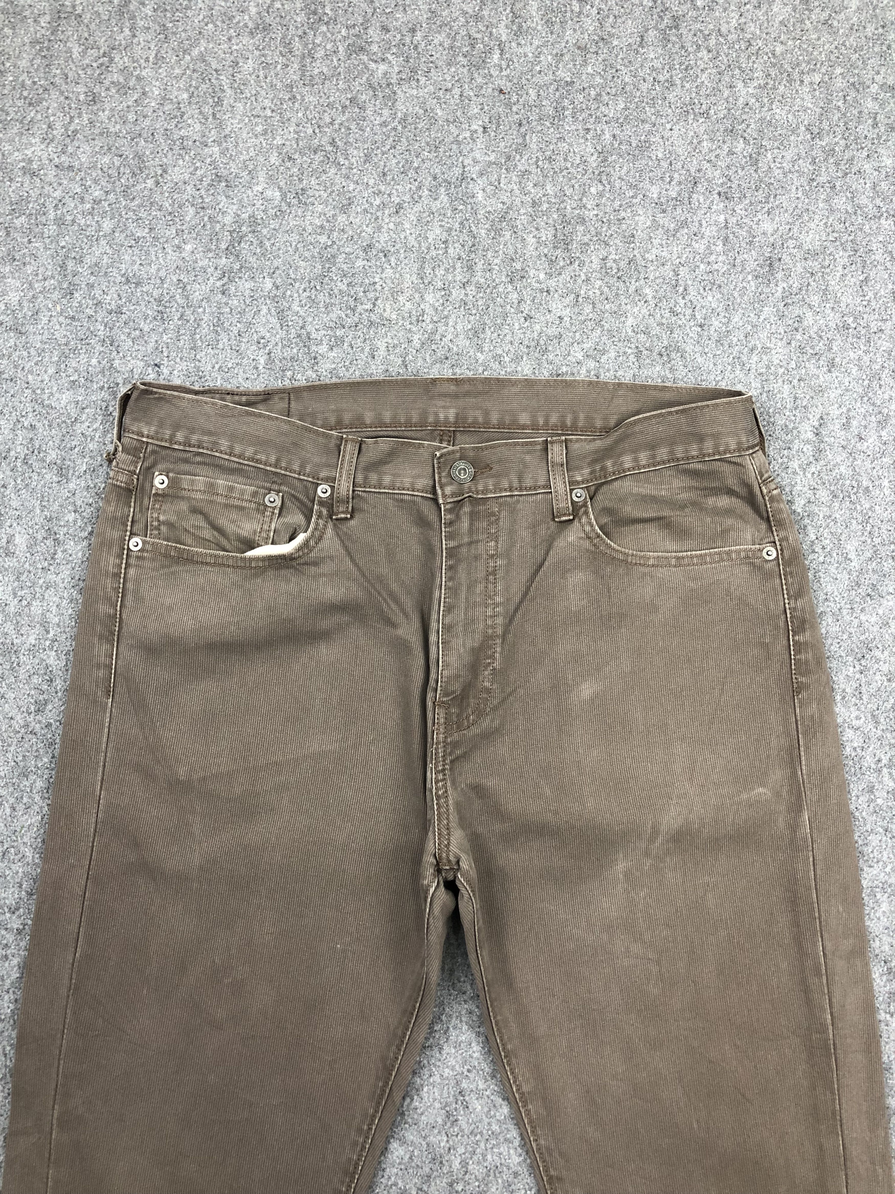 Levi's × Vintage Vintage Levis 513 Brown Jeans Size US 37 - 2 Thumbnail