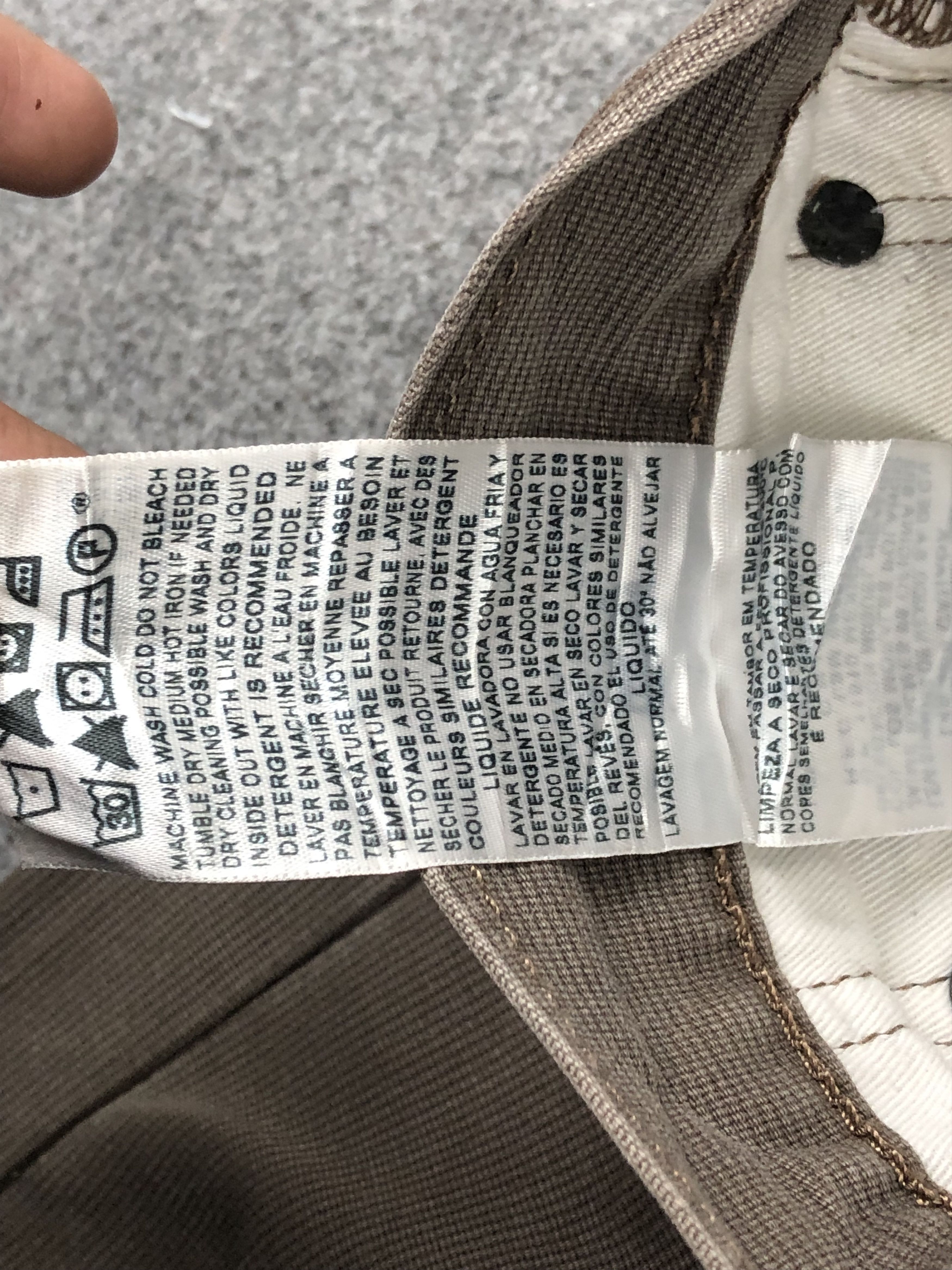 Levi's × Vintage Vintage Levis 513 Brown Jeans Size US 37 - 9 Thumbnail
