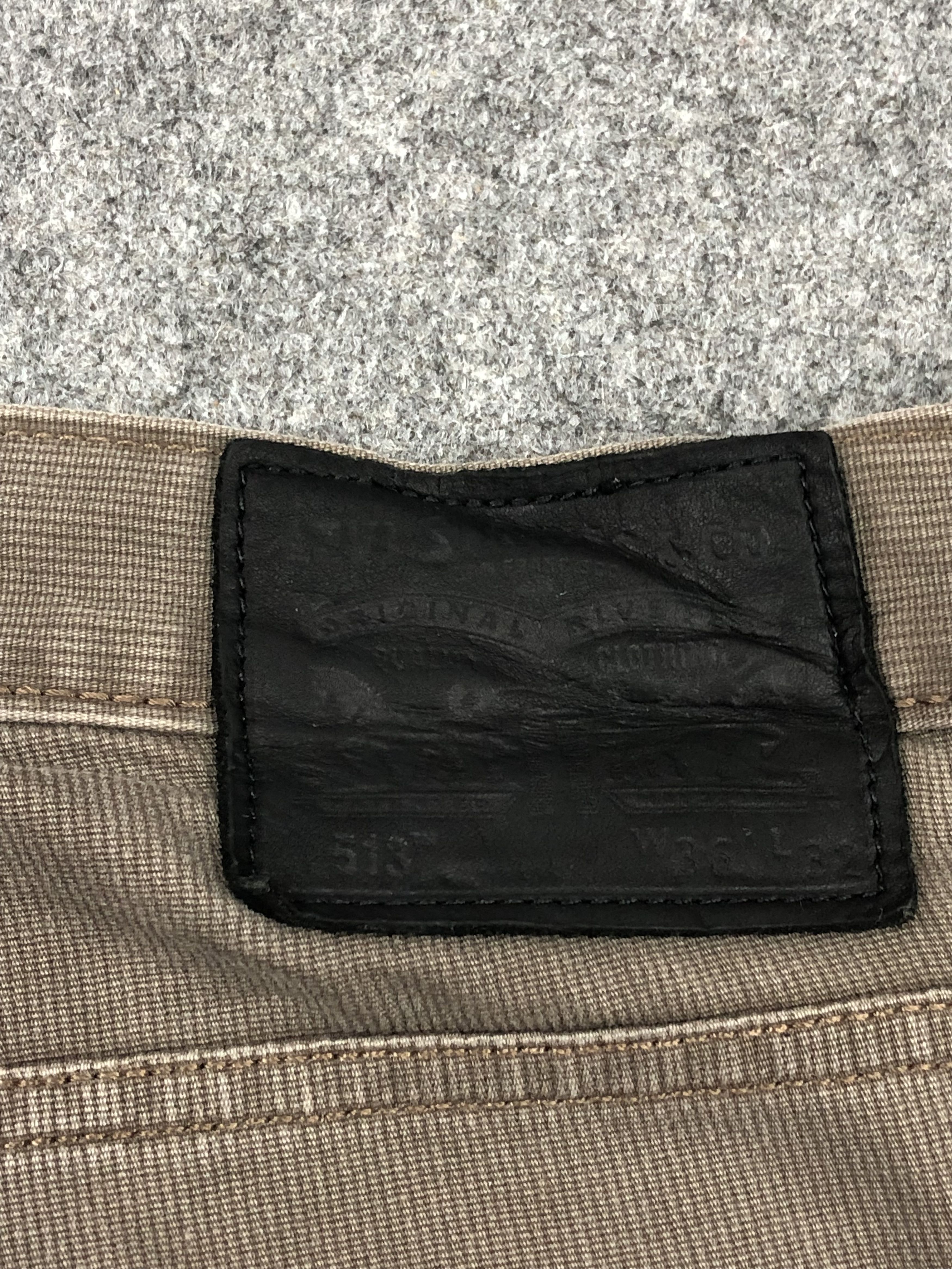 Levi's × Vintage Vintage Levis 513 Brown Jeans Size US 37 - 5 Thumbnail