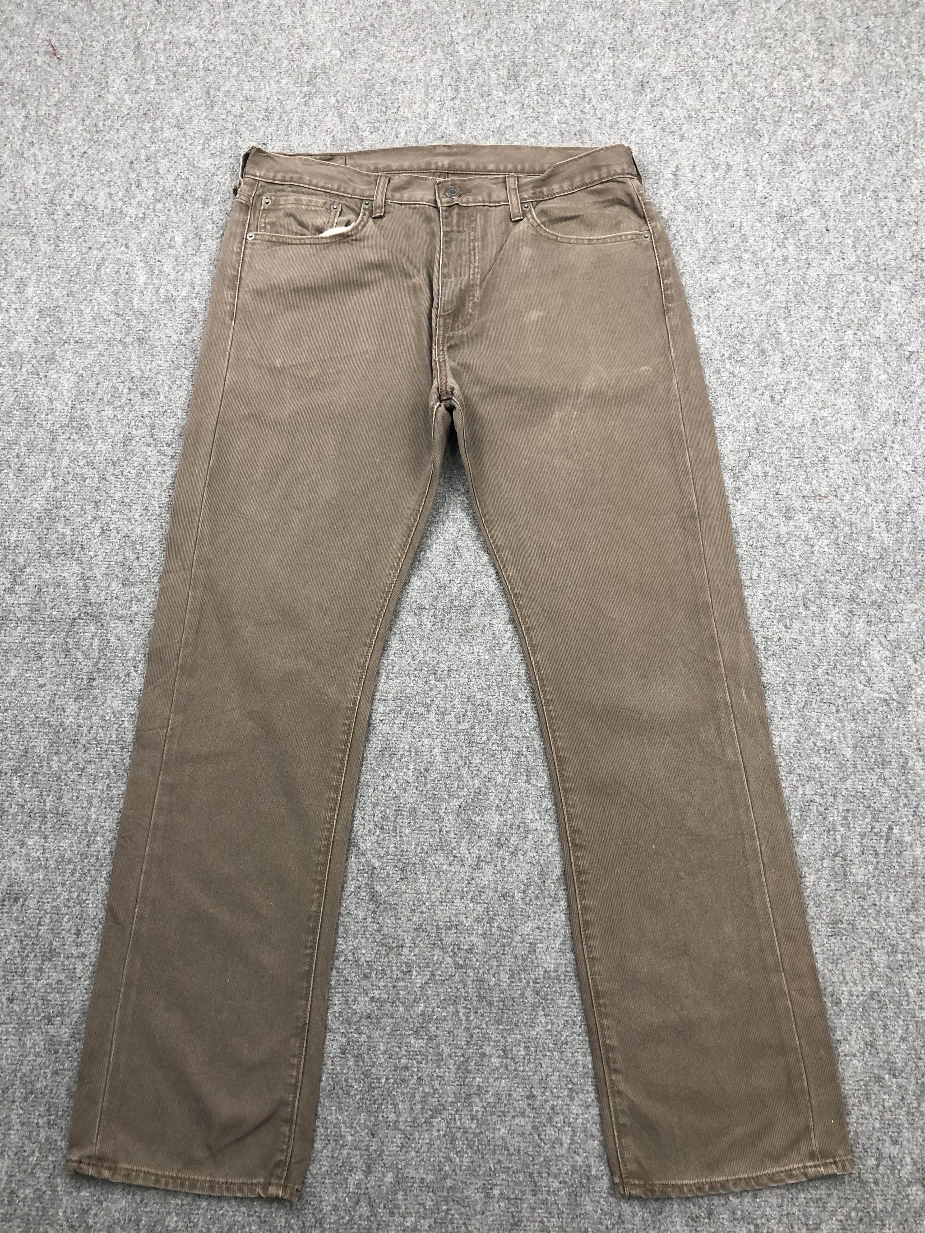 Levi's × Vintage Vintage Levis 513 Brown Jeans Size US 37 - 1 Thumbnail