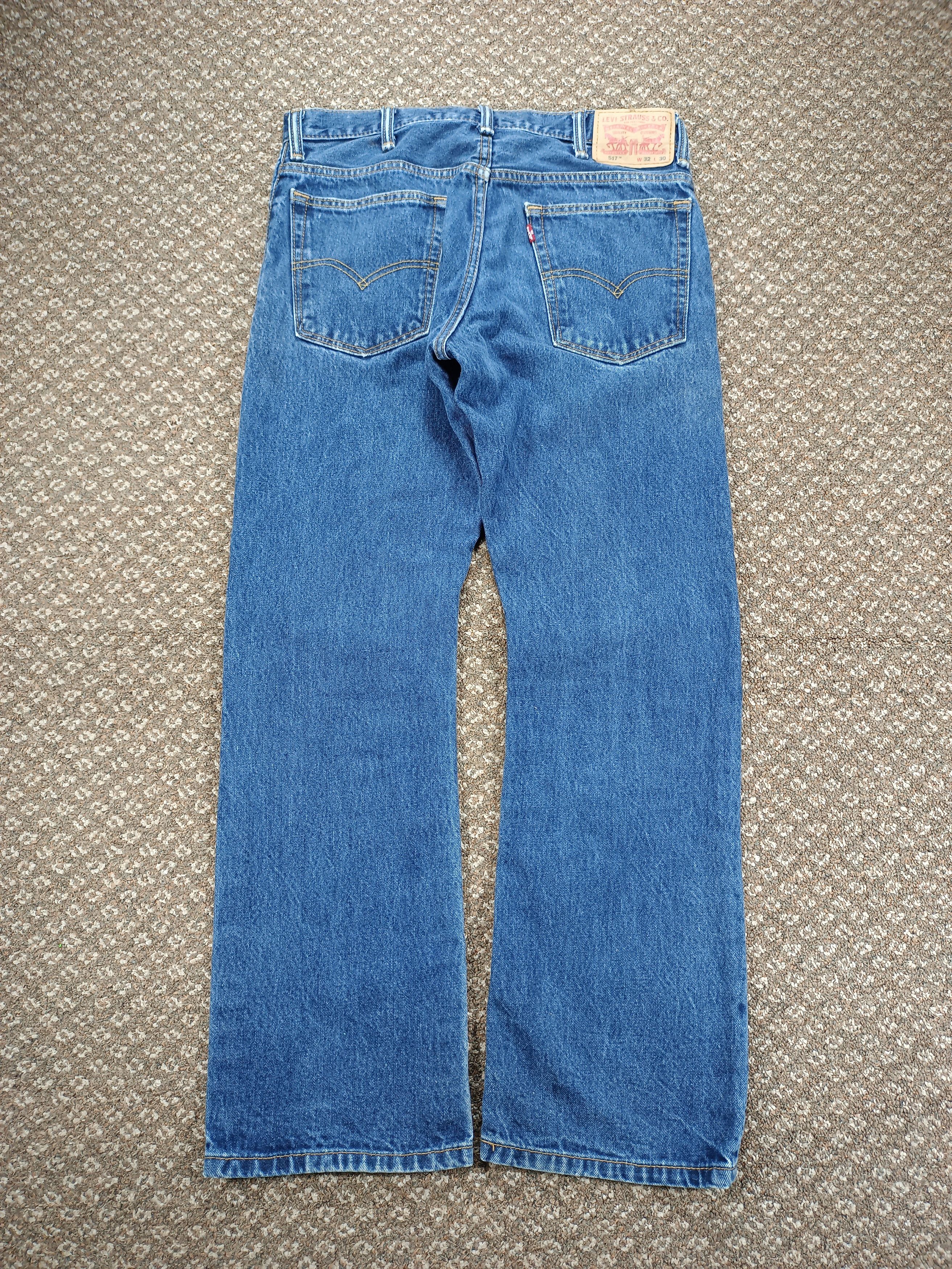 Levi's × Vintage Levi's 517 Flare Bootcut Jeans Size 32 x 30 Size US 32 / EU 48 - 2 Thumbnail