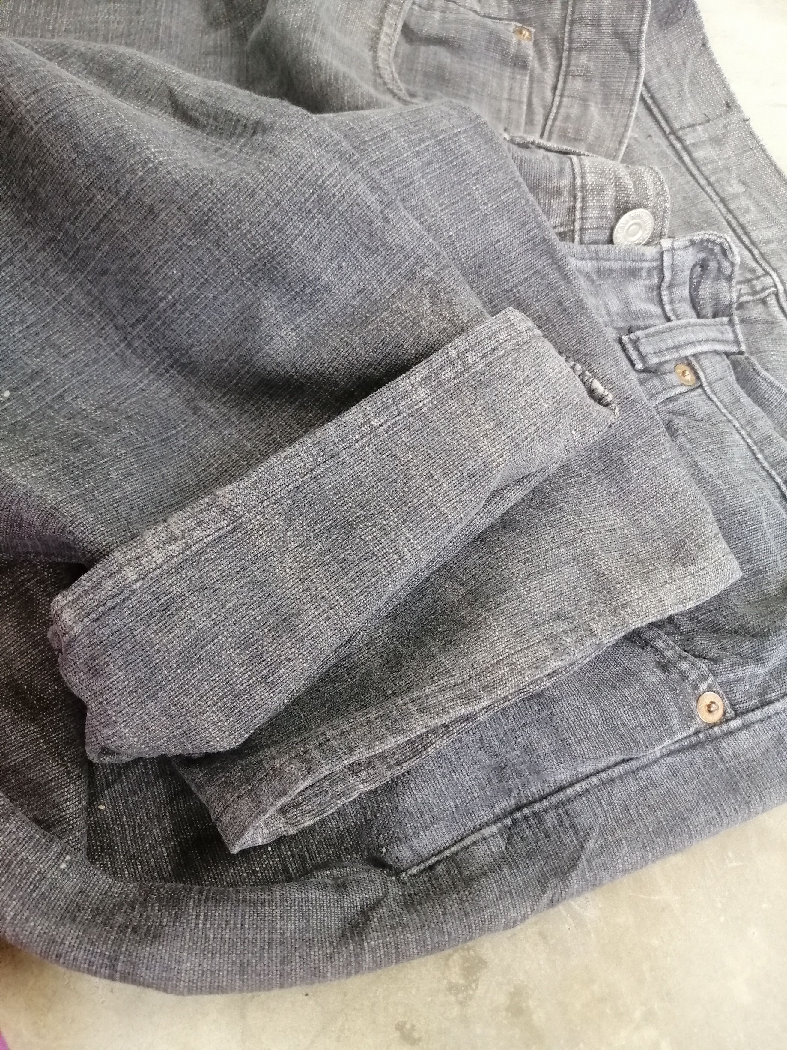 VIntage Sugar Canes Toyo & Co Jeans Denim Faded Black