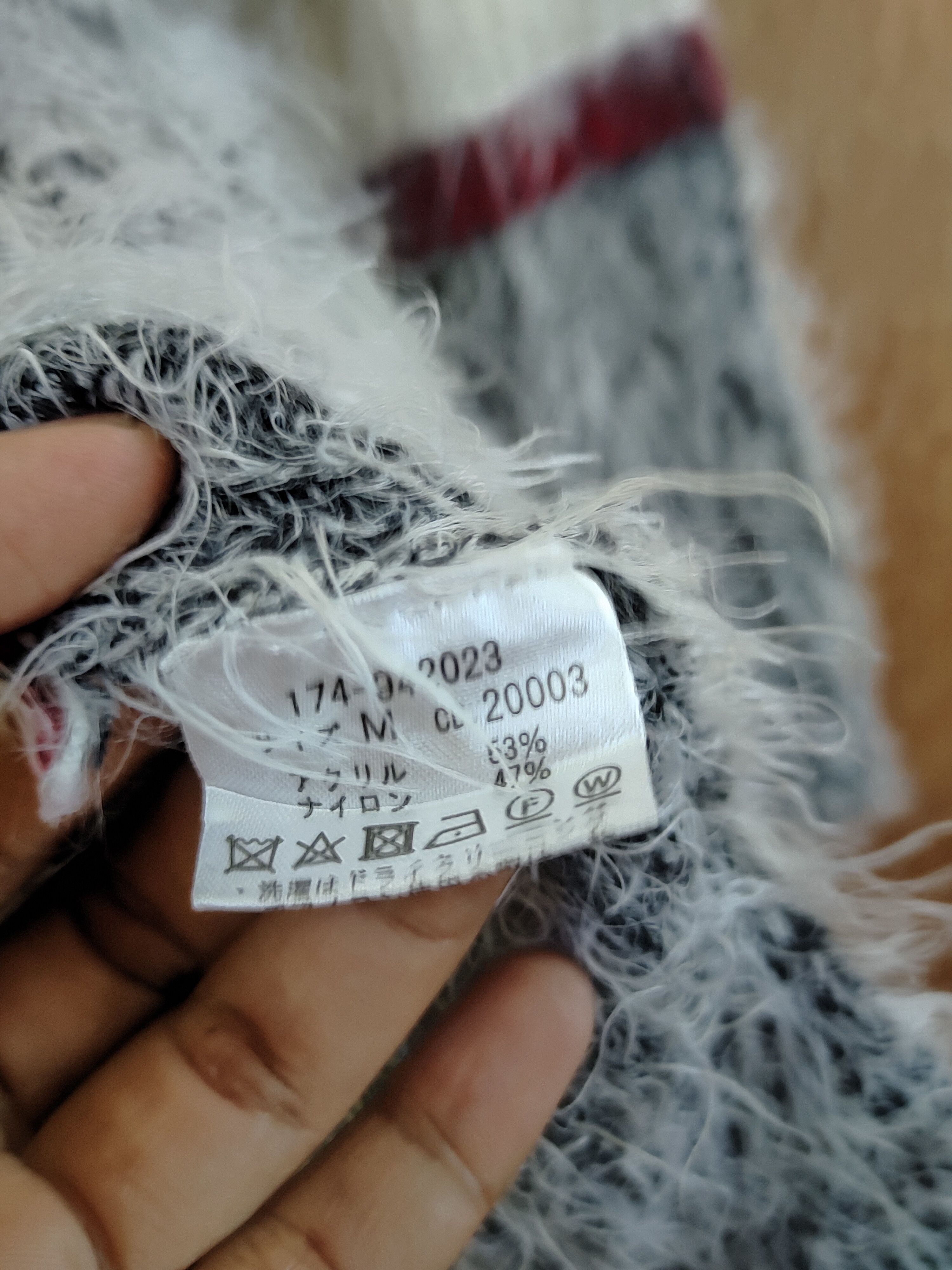 Homespun Knitwear D Igni mohair soft fur knitwear shaggy streetwear #46-557 Size M / US 6-8 / IT 42-44 - 7 Thumbnail