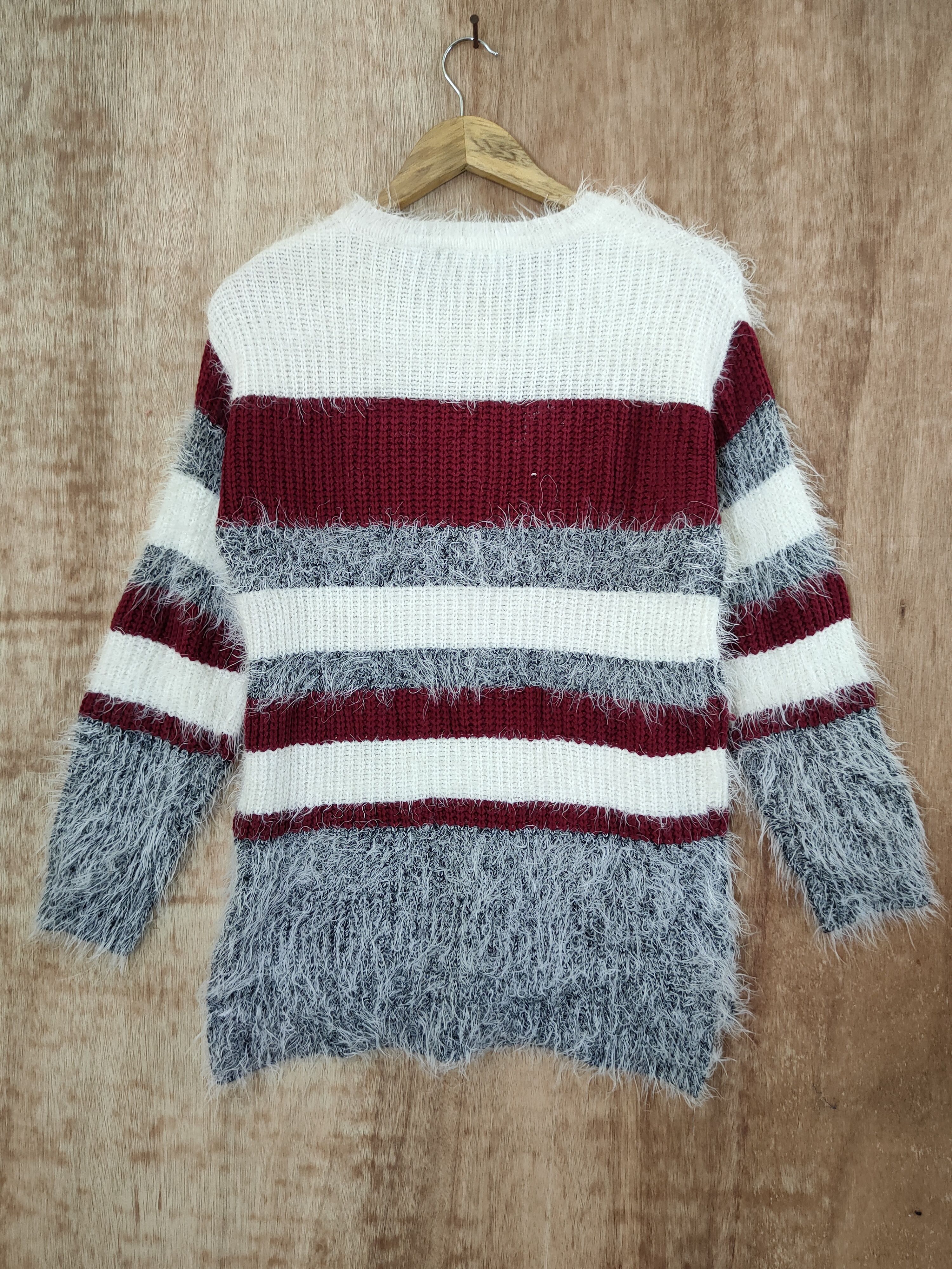Homespun Knitwear D Igni mohair soft fur knitwear shaggy streetwear #46-557 Size M / US 6-8 / IT 42-44 - 8 Thumbnail