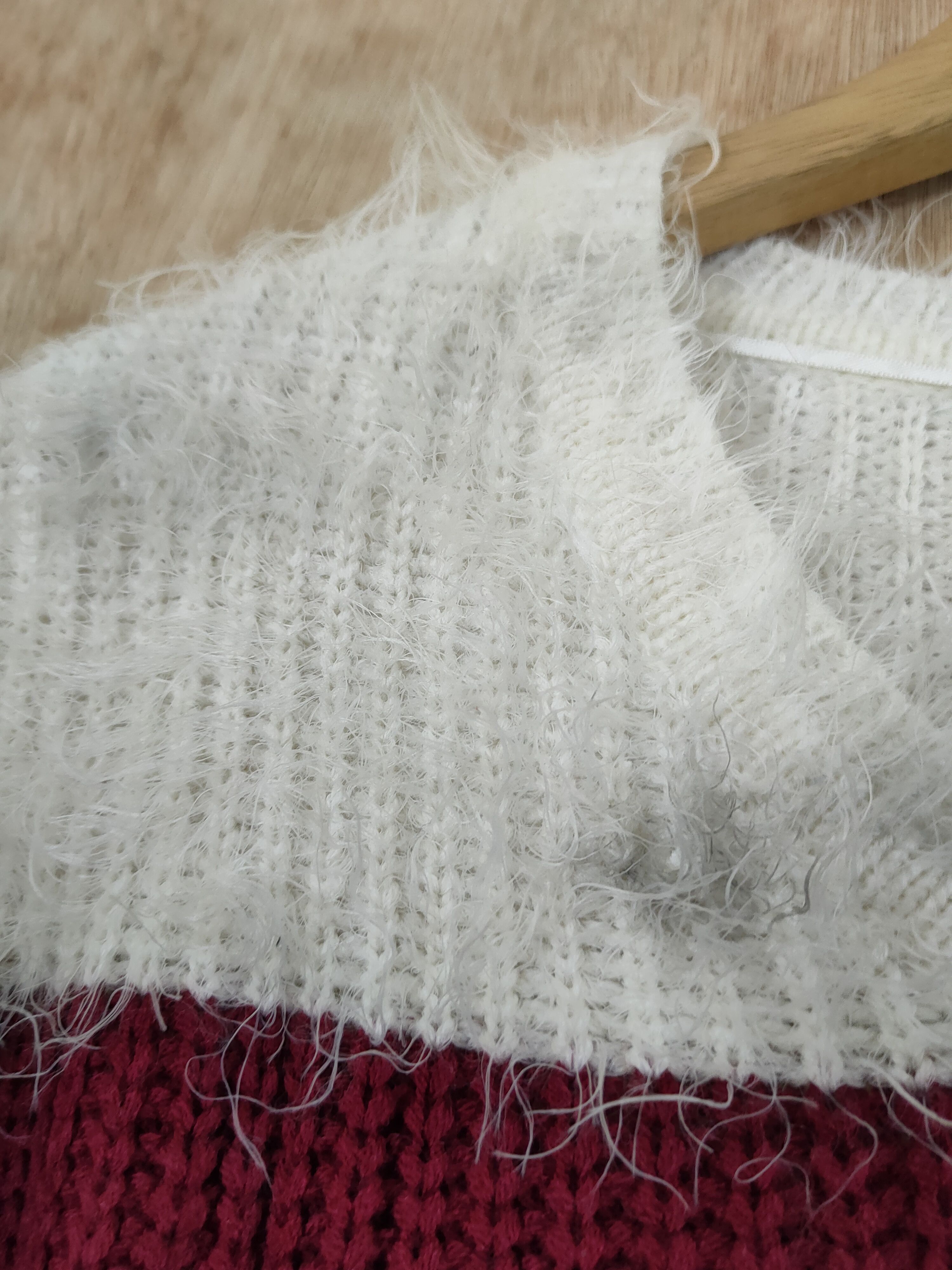 Homespun Knitwear D Igni mohair soft fur knitwear shaggy streetwear #46-557 Size M / US 6-8 / IT 42-44 - 5 Thumbnail