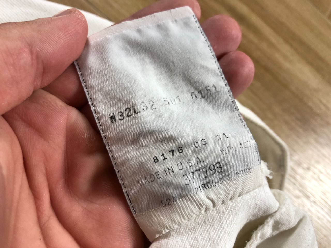 Levi's Levi’s vintage made in USA white size W32 L32 Size US 32 / EU 48 - 8 Thumbnail