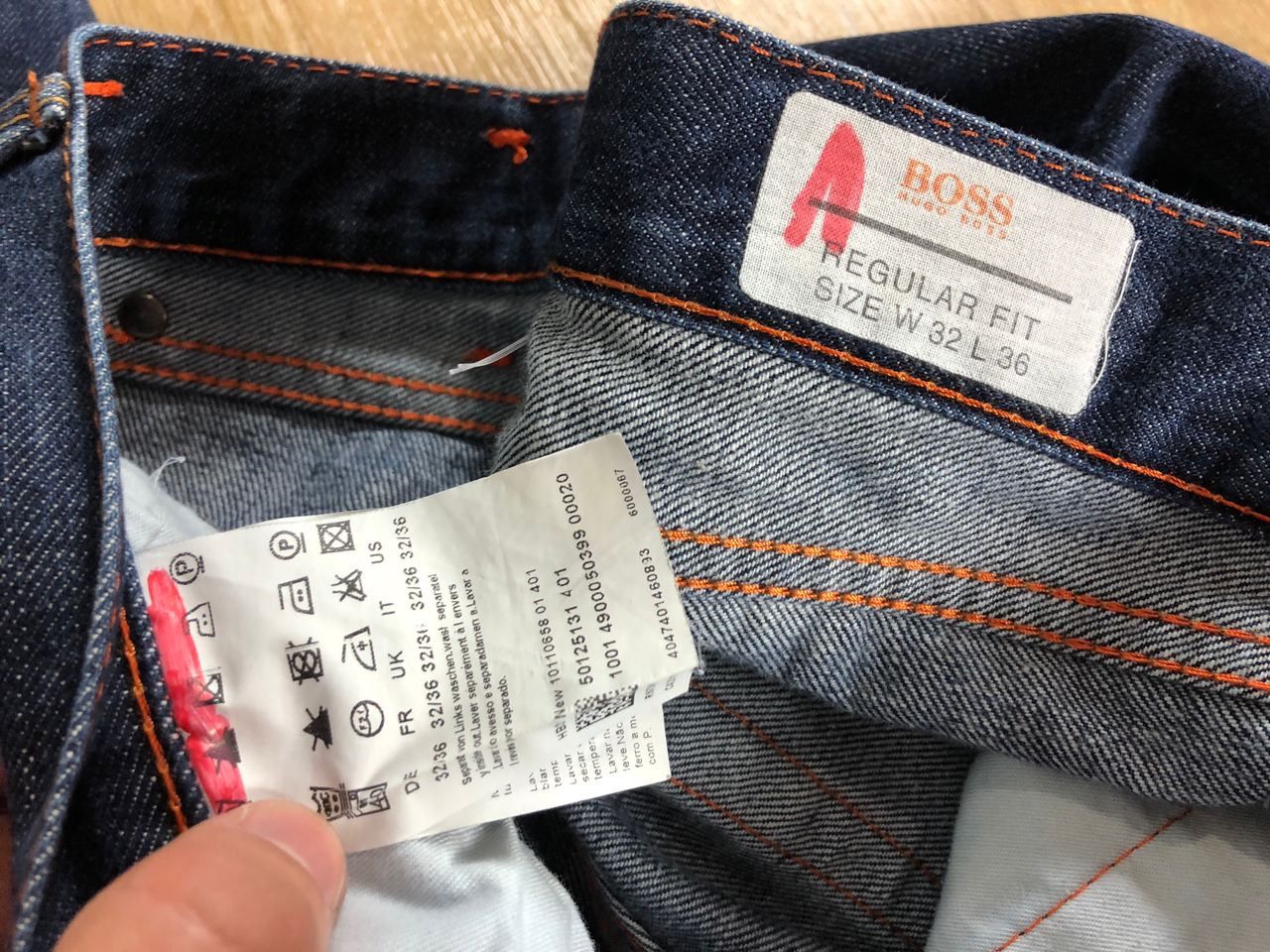 Hugo Boss Hugo boss pants denim jeans blue size W32 L36 Size US 32 / EU 48 - 6 Thumbnail