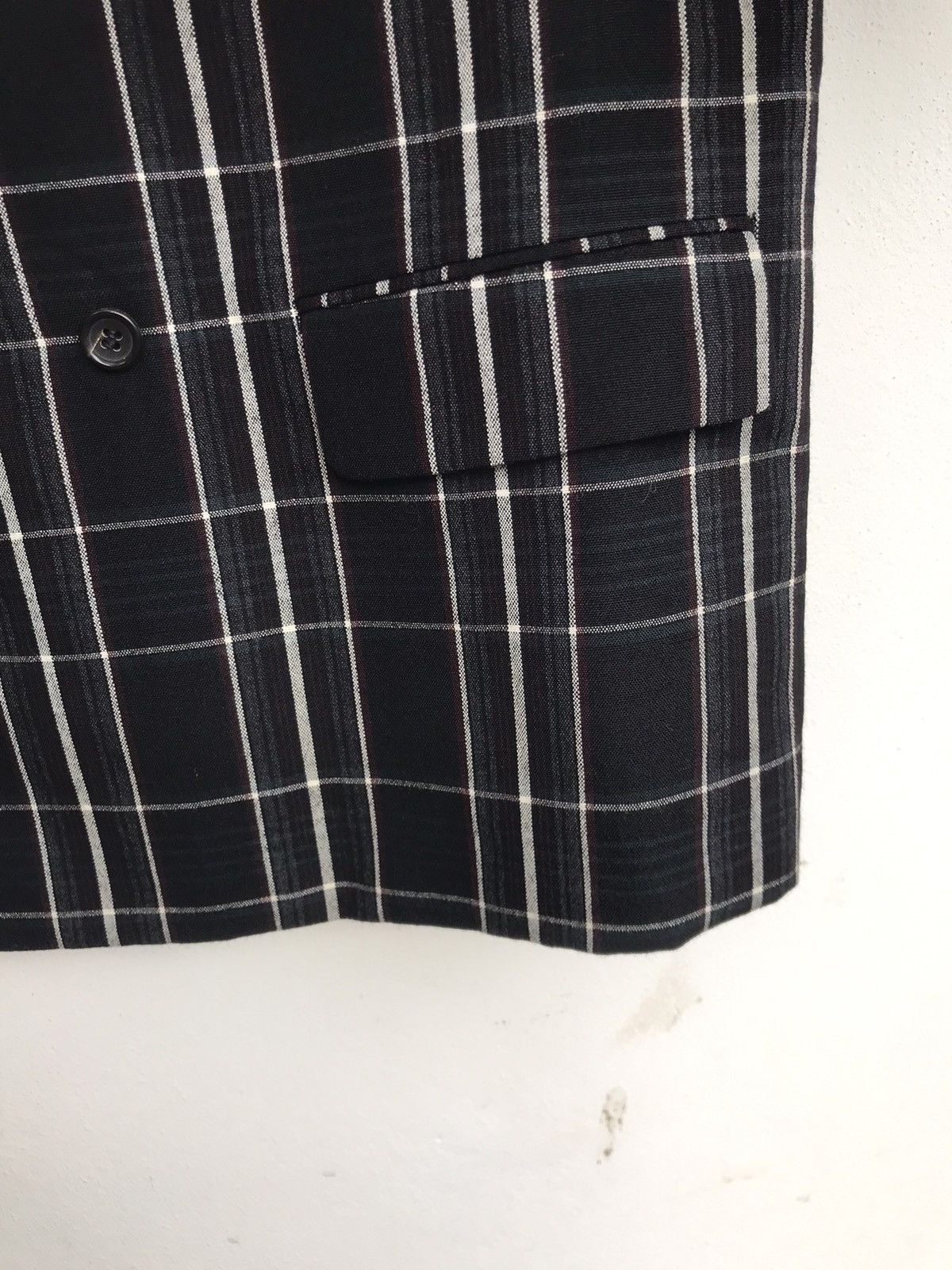 Comme des Garcons Homme Private Collection🔥AD1988 CDGH Checkered Coat Blazer Size US M / EU 48-50 / 2 - 6 Thumbnail