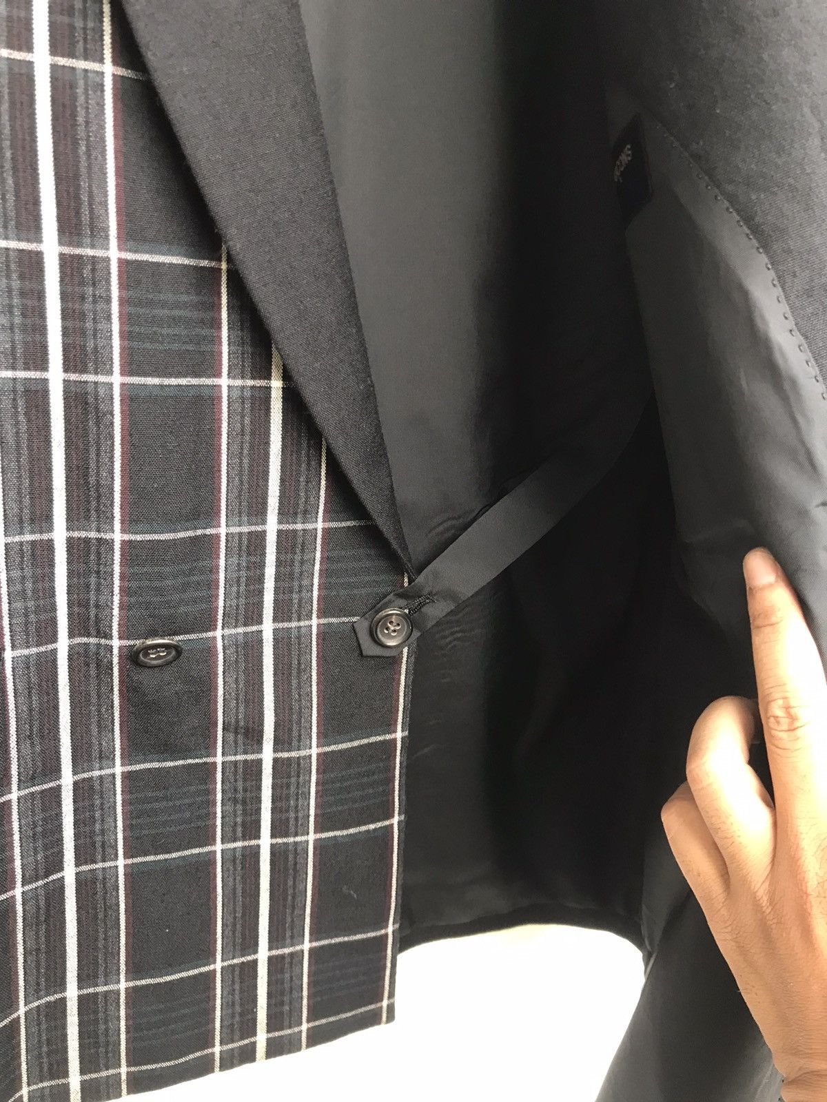 Comme des Garcons Homme Private Collection🔥AD1988 CDGH Checkered Coat Blazer Size US M / EU 48-50 / 2 - 9 Thumbnail