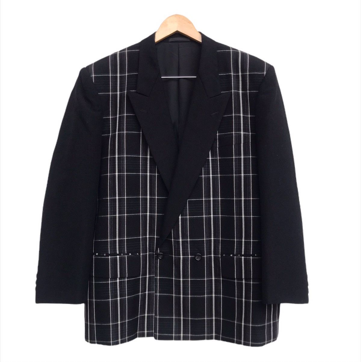 Rare🔥AD1988 CDGH Checkered Coat Blazer