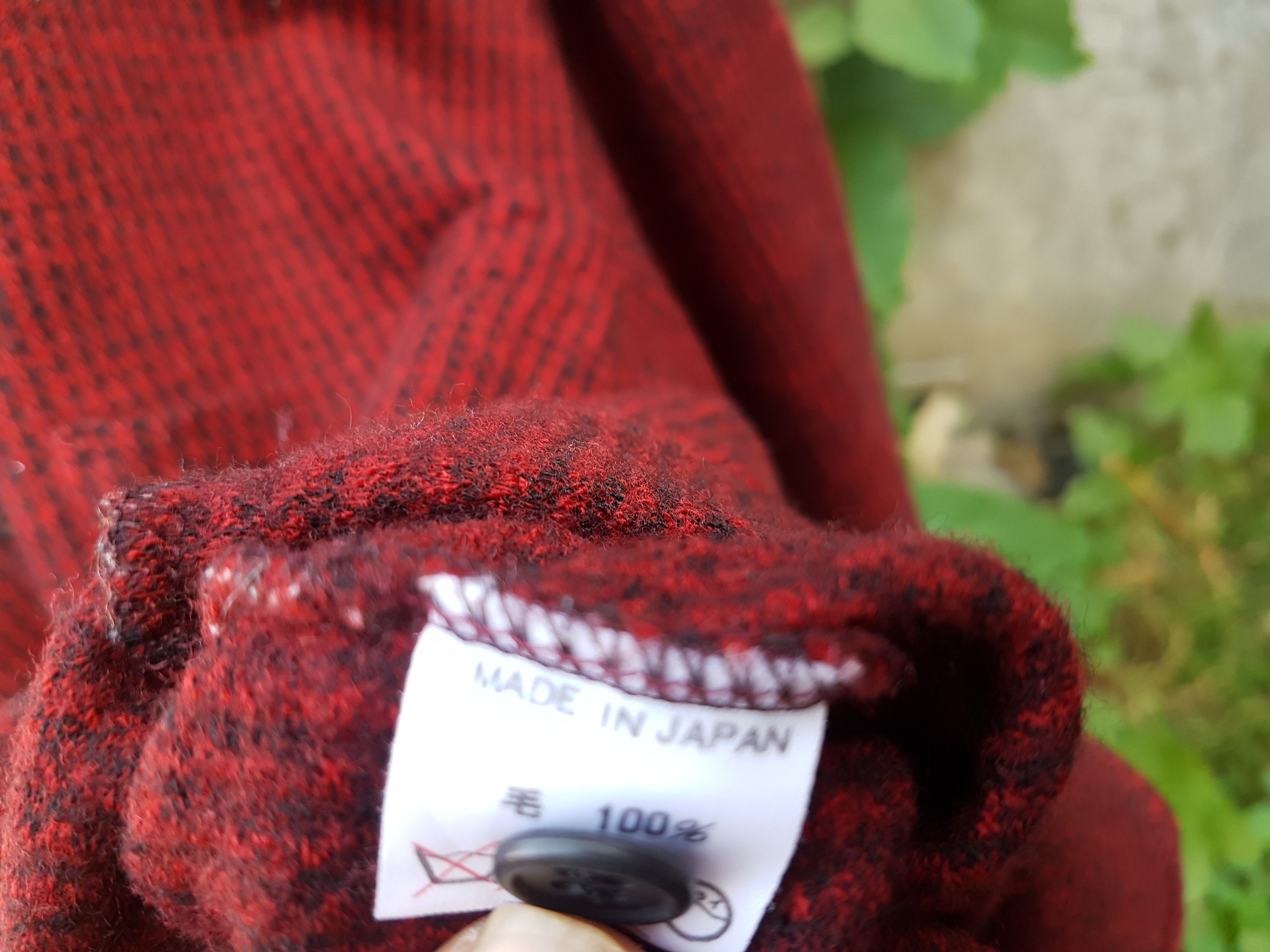 Yohji Yamamoto Fit S to M,Yohji Yamamoto Houndstooth Wool Shirt Size US M / EU 48-50 / 2 - 13 Thumbnail