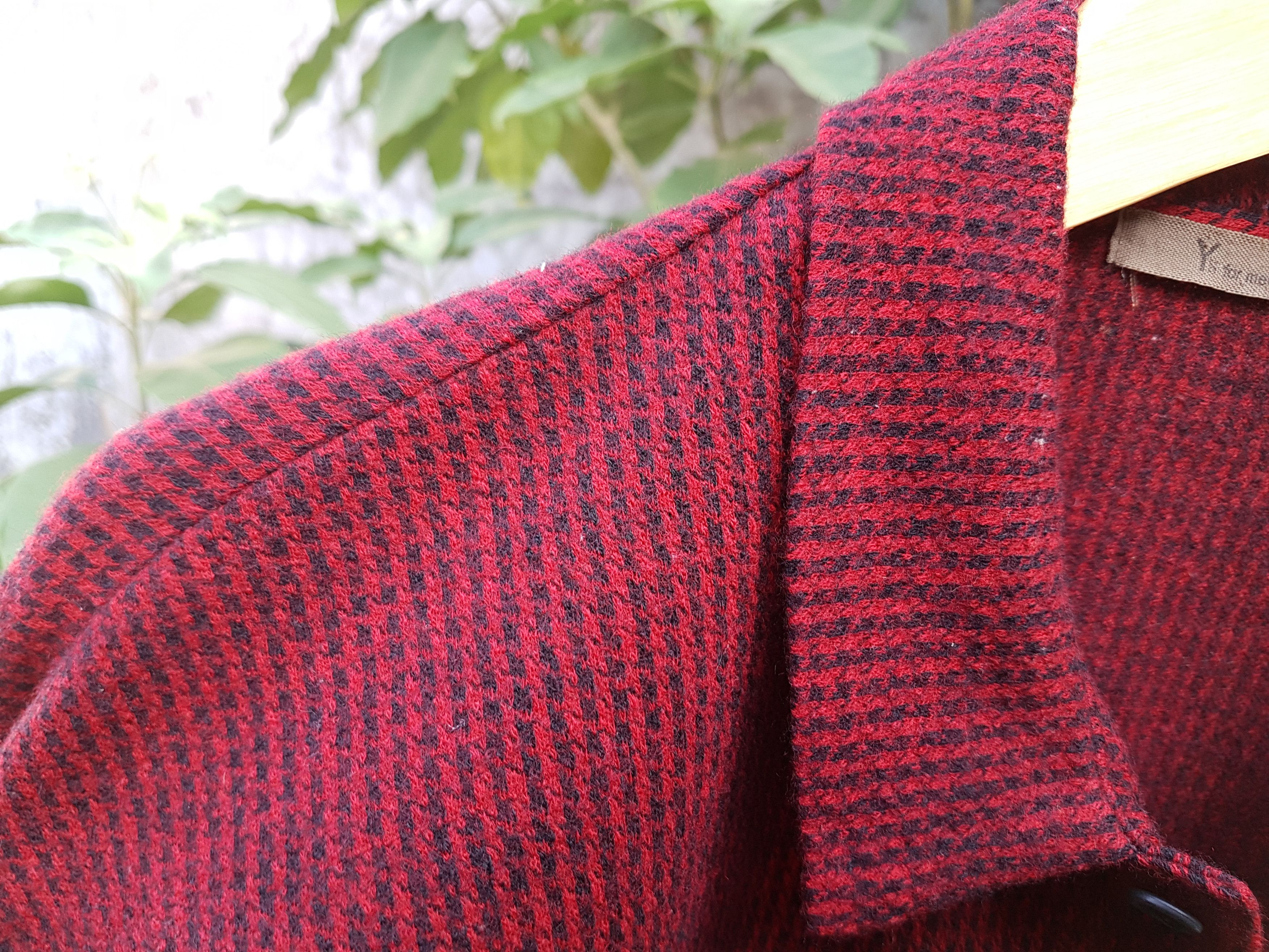 Yohji Yamamoto Fit S to M,Yohji Yamamoto Houndstooth Wool Shirt Size US M / EU 48-50 / 2 - 12 Thumbnail