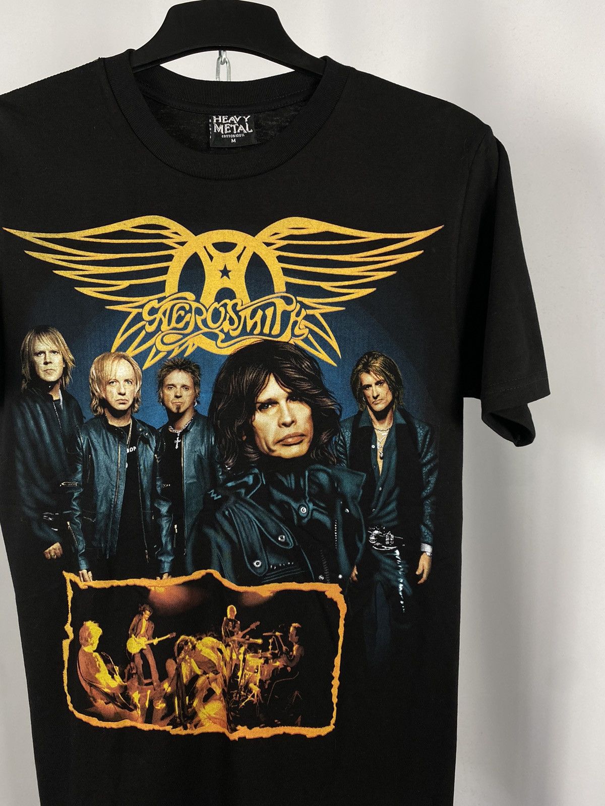 Band Tees Aerosmith vintage big logo band tee big logo T-shirts size M Size US M / EU 48-50 / 2 - 3 Thumbnail
