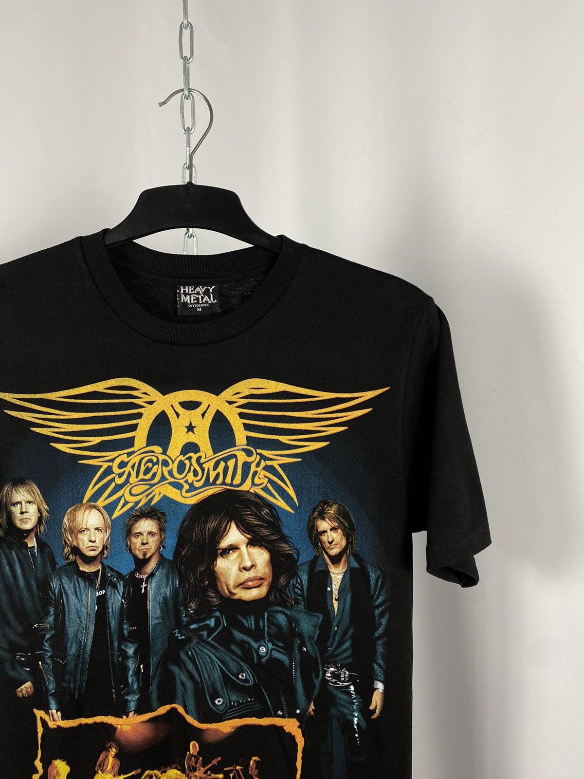 Band Tees Aerosmith vintage big logo band tee big logo T-shirts size M Size US M / EU 48-50 / 2 - 2 Thumbnail
