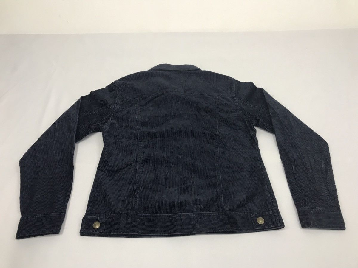Japanese Brand Scisab Denim Trucker Jacket Corduroy Button Double Pockets Size S / US 4 / IT 40 - 7 Thumbnail