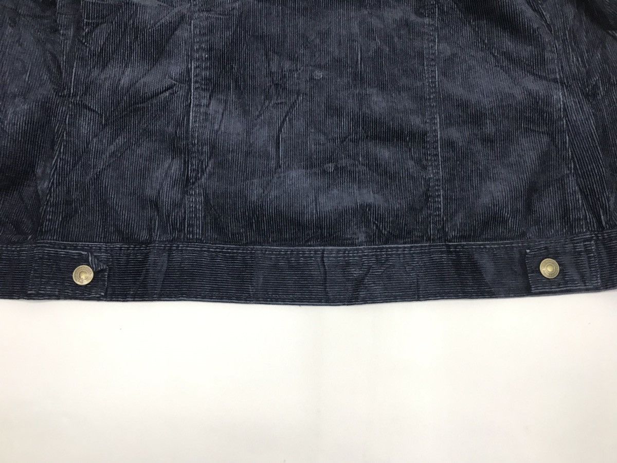 Japanese Brand Scisab Denim Trucker Jacket Corduroy Button Double Pockets Size S / US 4 / IT 40 - 10 Thumbnail