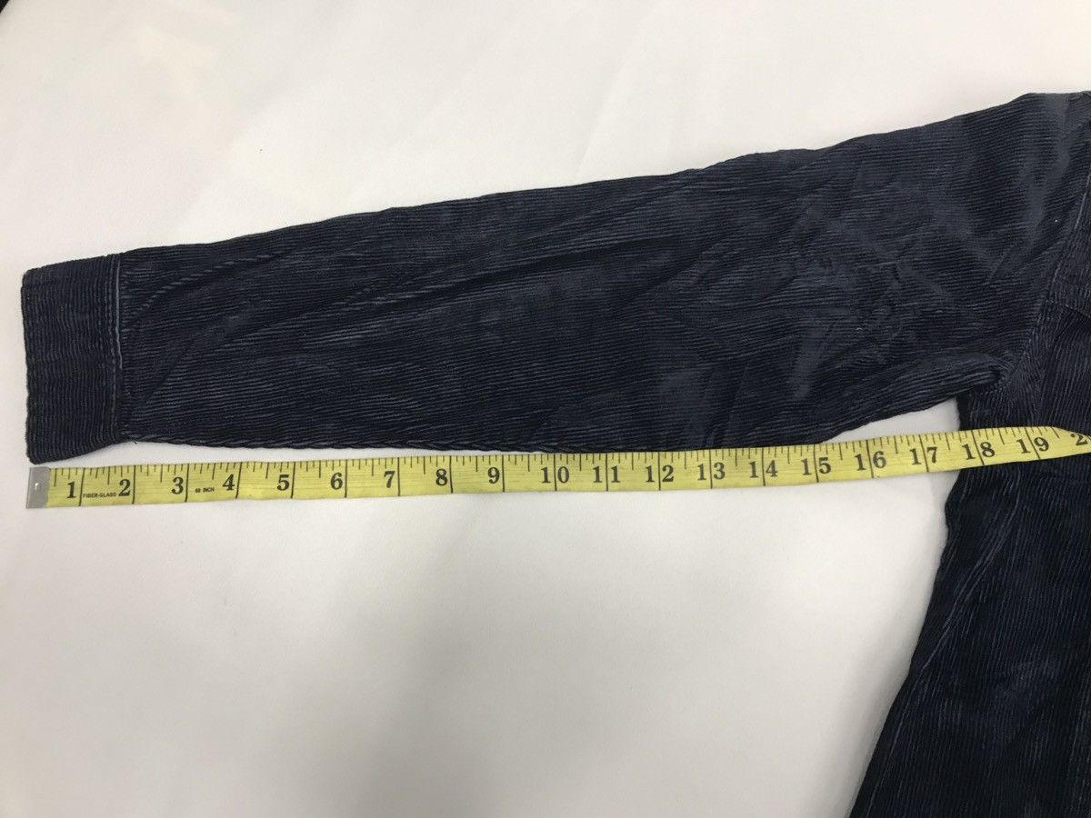 Japanese Brand Scisab Denim Trucker Jacket Corduroy Button Double Pockets Size S / US 4 / IT 40 - 11 Thumbnail