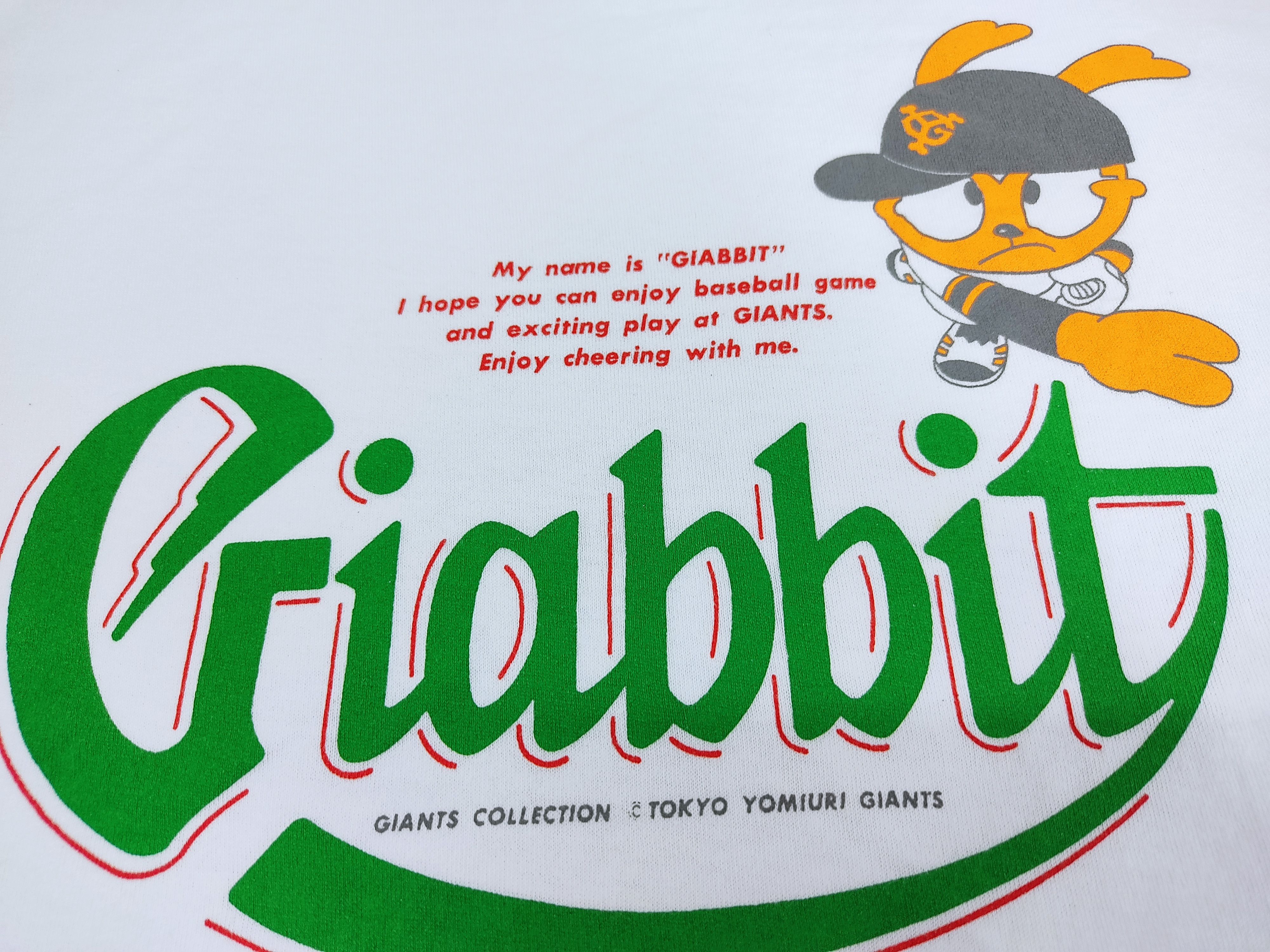 Japanese Brand Vintage 90s Giabbit Mascot Logo Giants Collection Tokyo Size US S / EU 44-46 / 1 - 3 Thumbnail